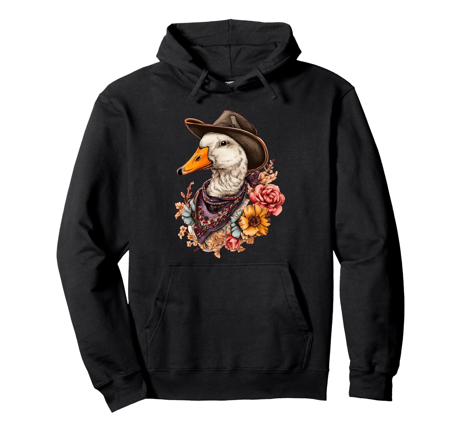 Country Cowboy Goose Rodeo Cowgirl Hoodie - Minimalist Print Unisex - T-Shirt, Sweatshirt, Hoodie