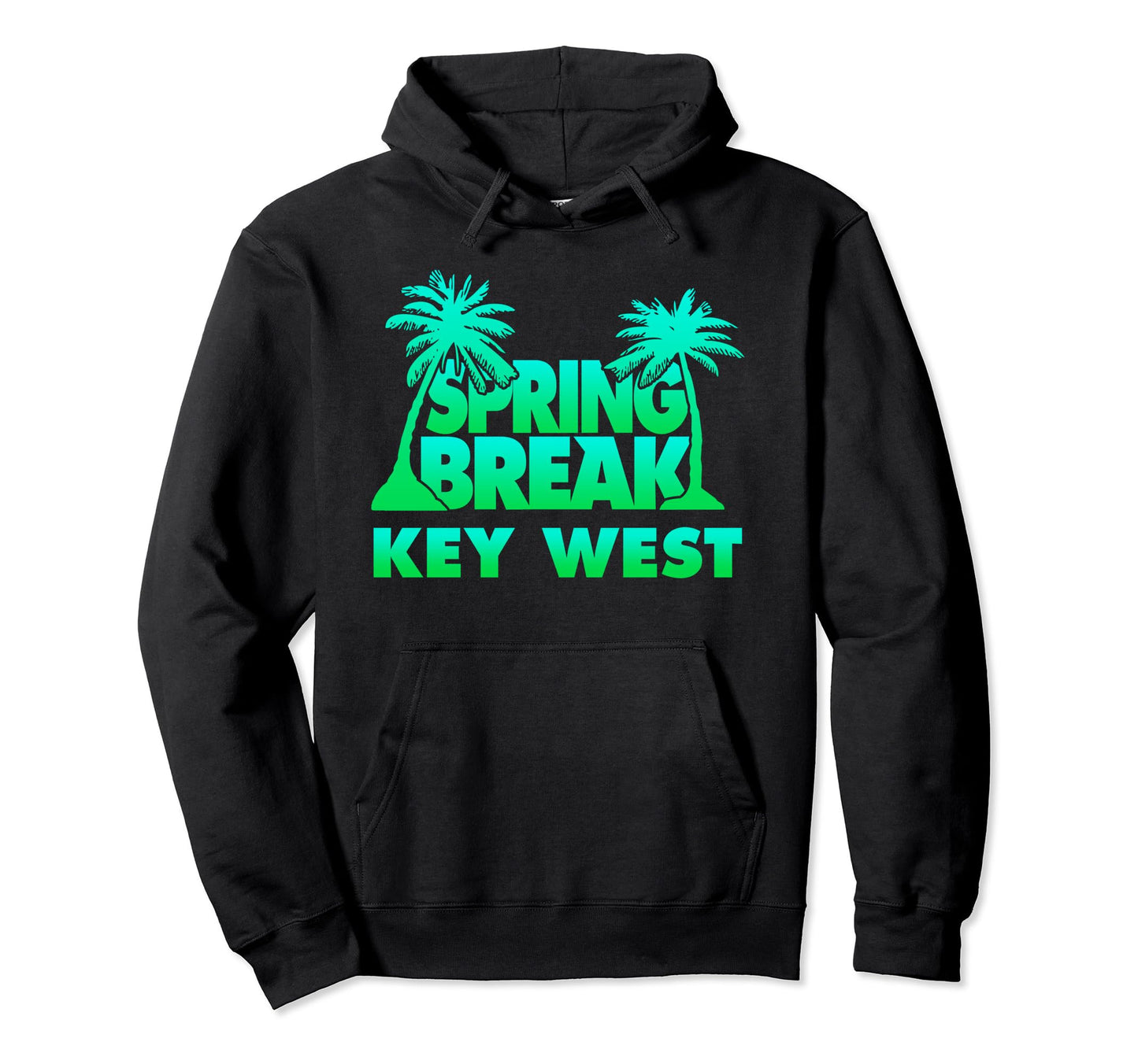 Spring Break Key West Beach Sunset Hoodie - Graphic Print Men Women - T-Shirt, Sweatshirt, Hoodie