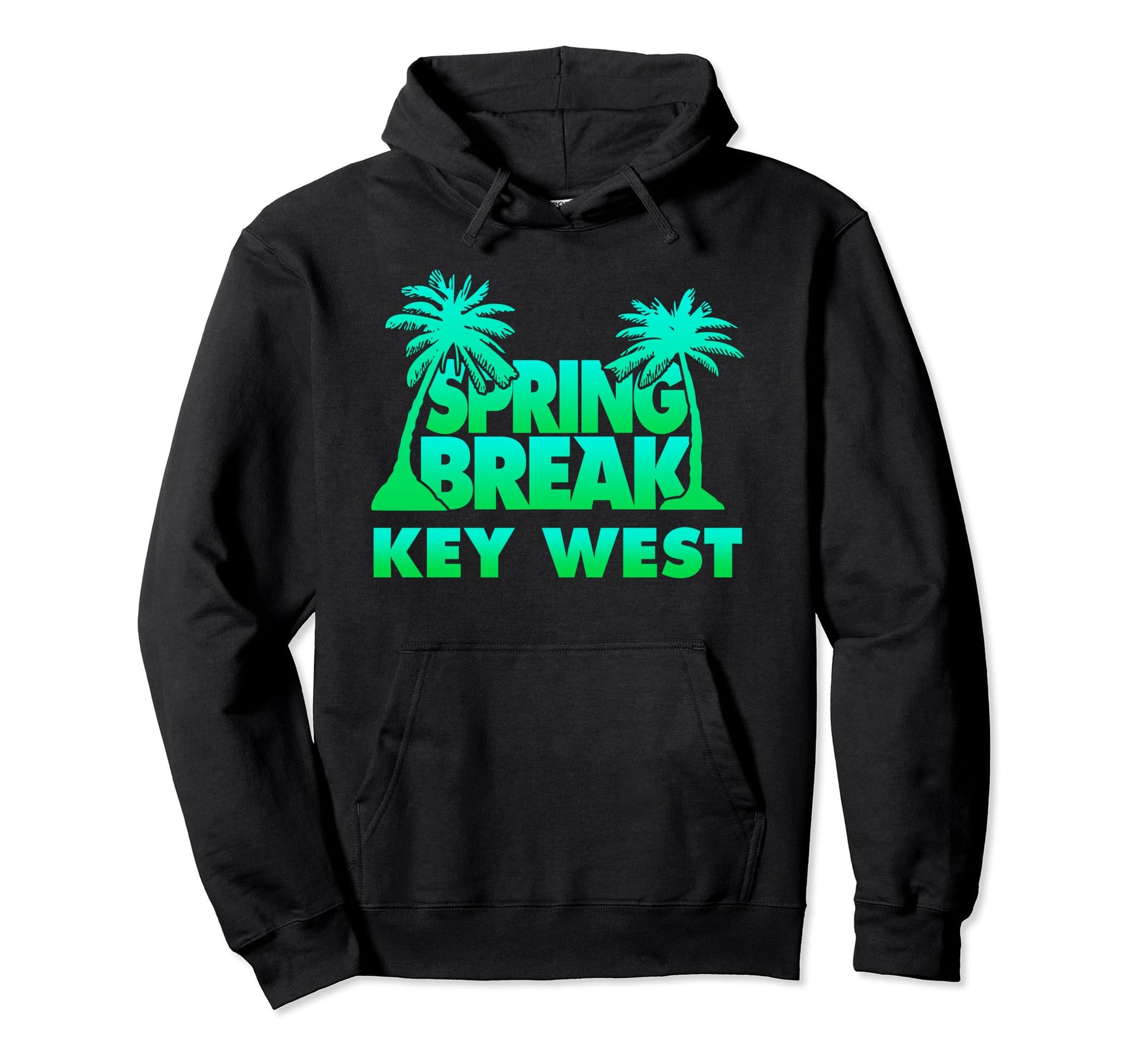 Spring Break Key West Beach Sunset Hoodie - Graphic Print Men Women - T-Shirt, Sweatshirt, Hoodie