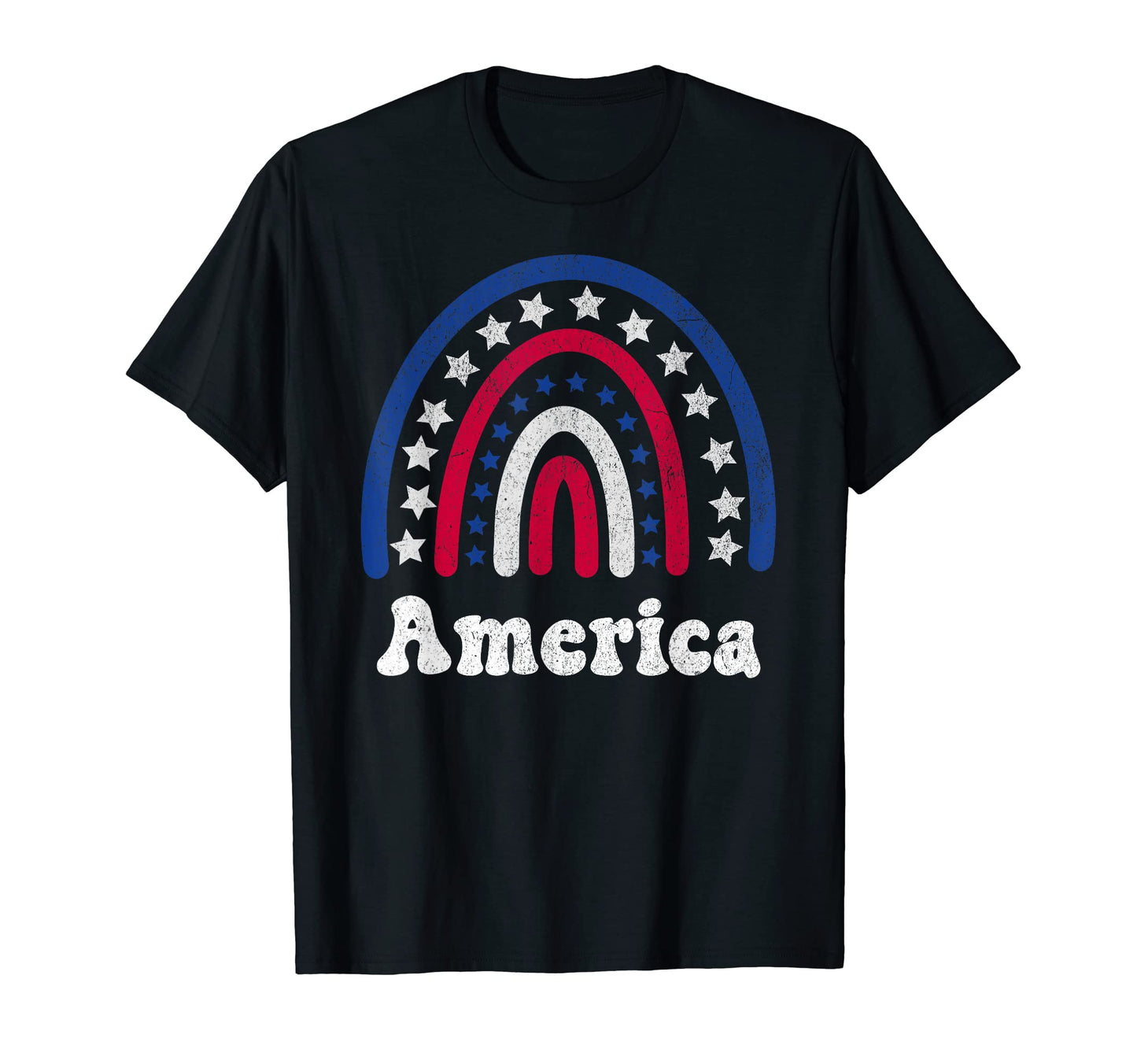 America Fourth July American Flag 2023 T-Shirt - Unique Graphic Men Women - T-Shirt, Sweatshirt, Hoodie