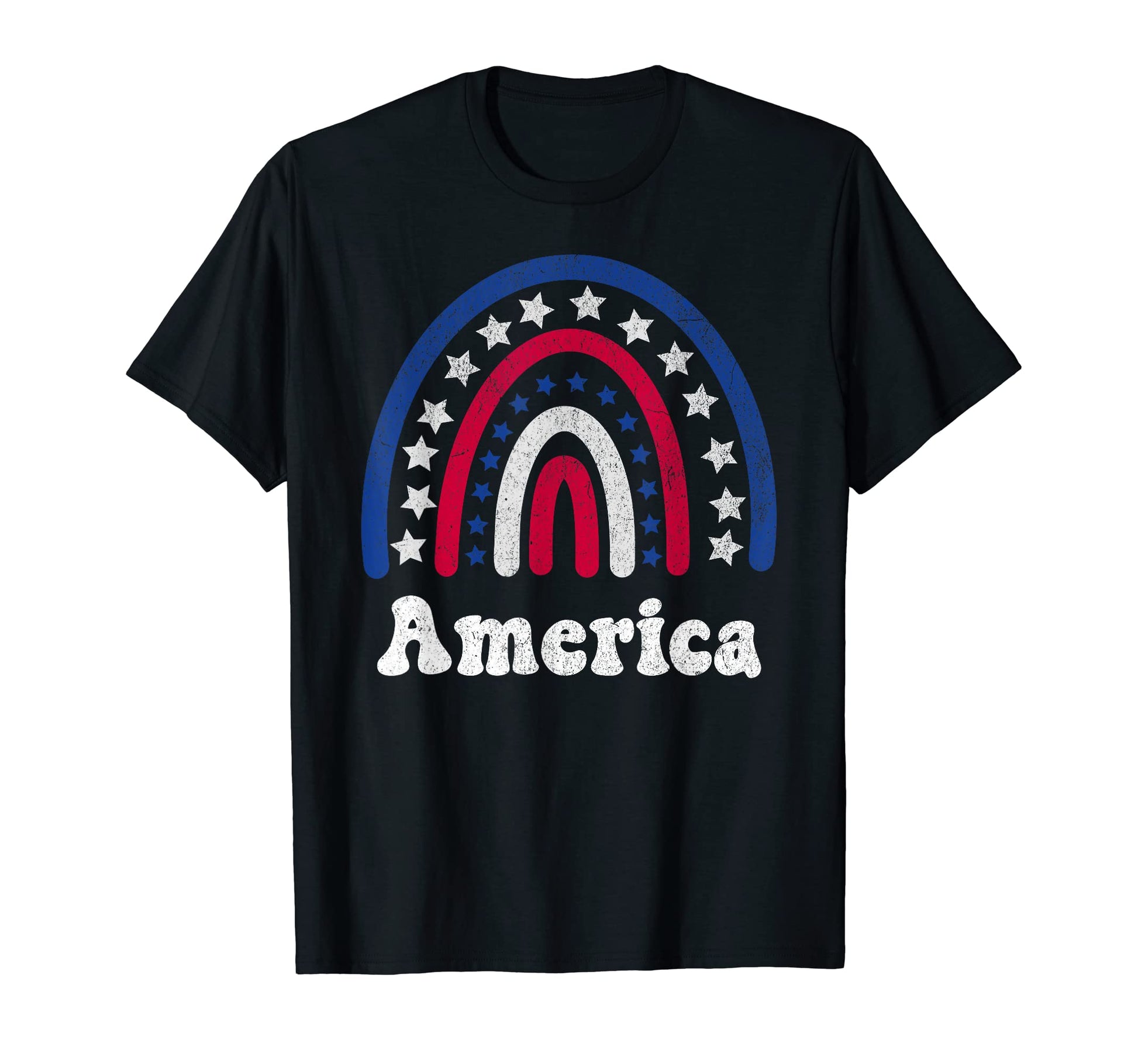 America Fourth July American Flag 2023 T-Shirt - Unique Graphic Men Women - T-Shirt, Sweatshirt, Hoodie
