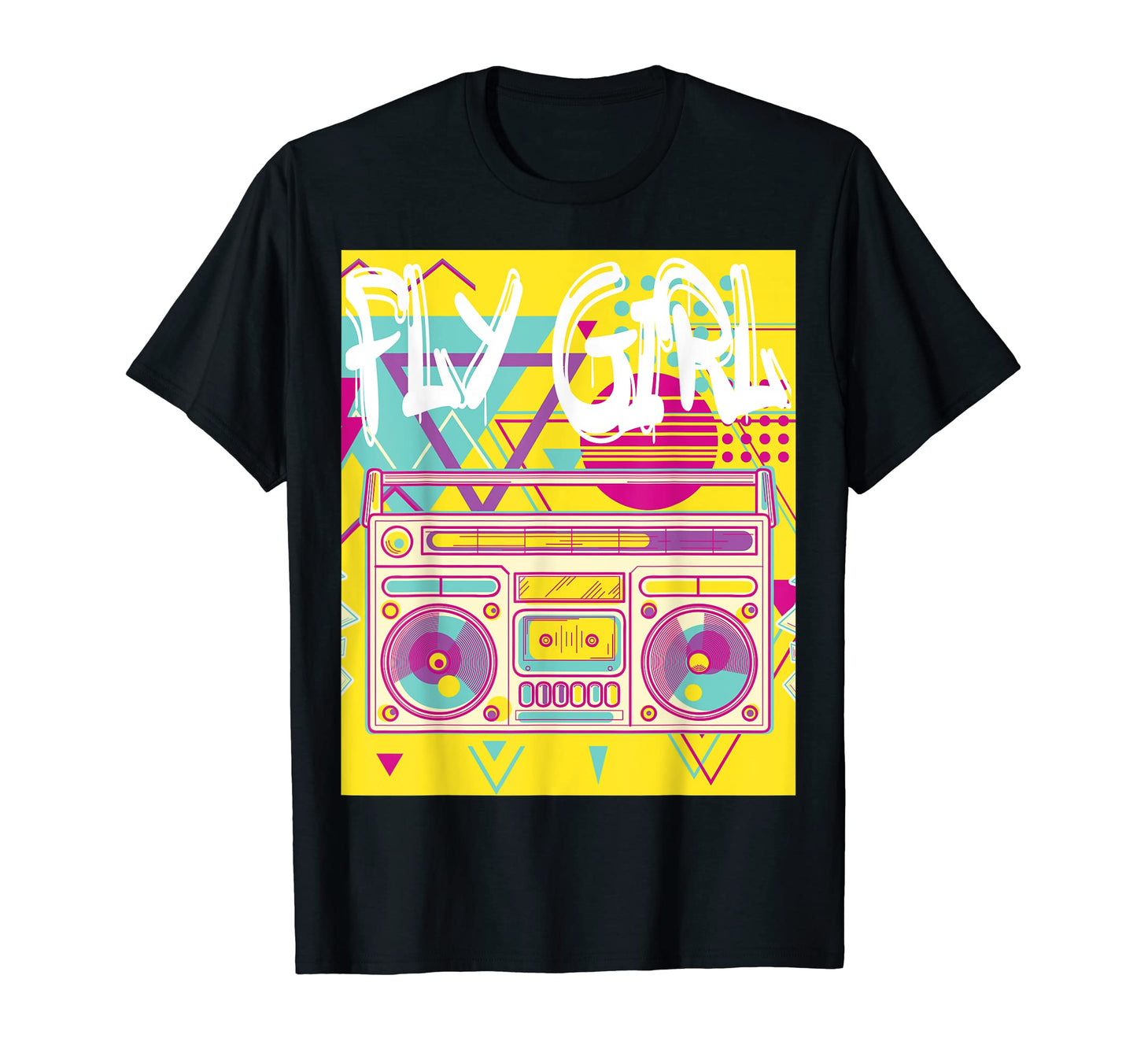Fly 80S 90S B Old School Hip Hop T-Shirt - Graphic Print Men Women - T-Shirt, Sweatshirt, Hoodie