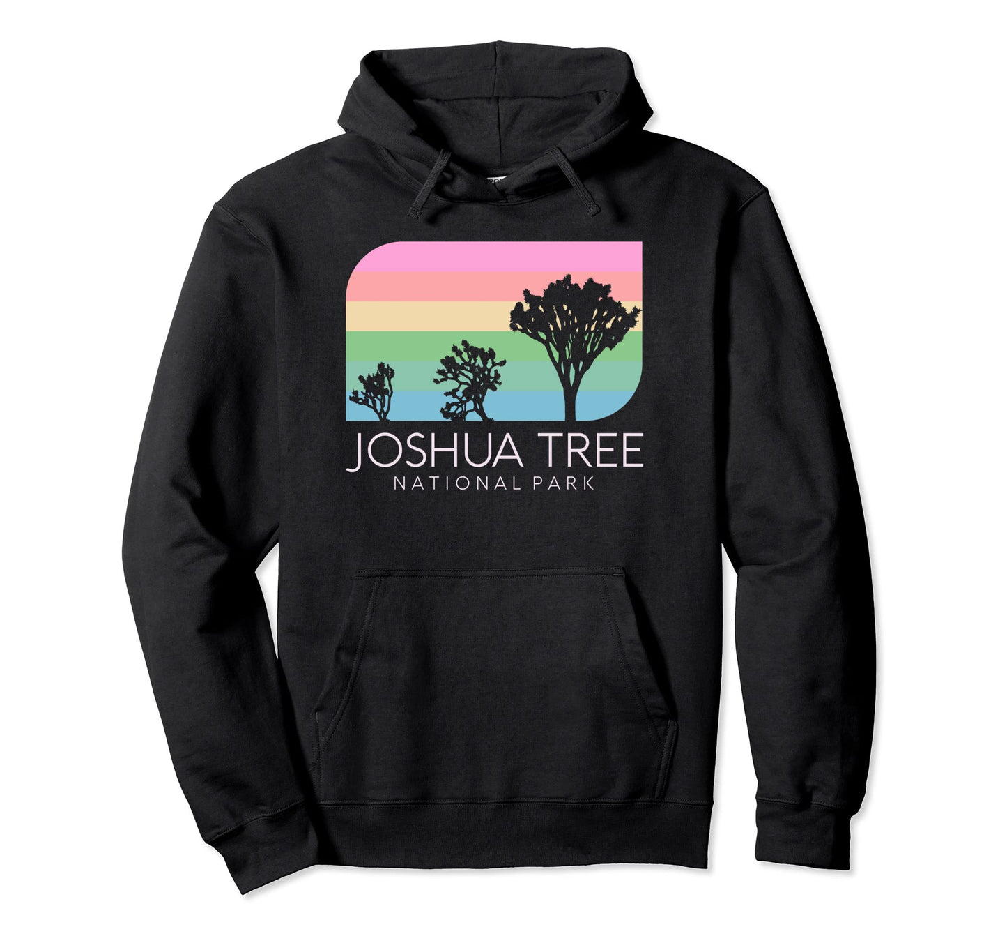 Joshua Tree California Camping National Hoodie - Minimalist Print Unisex - T-Shirt, Sweatshirt, Hoodie