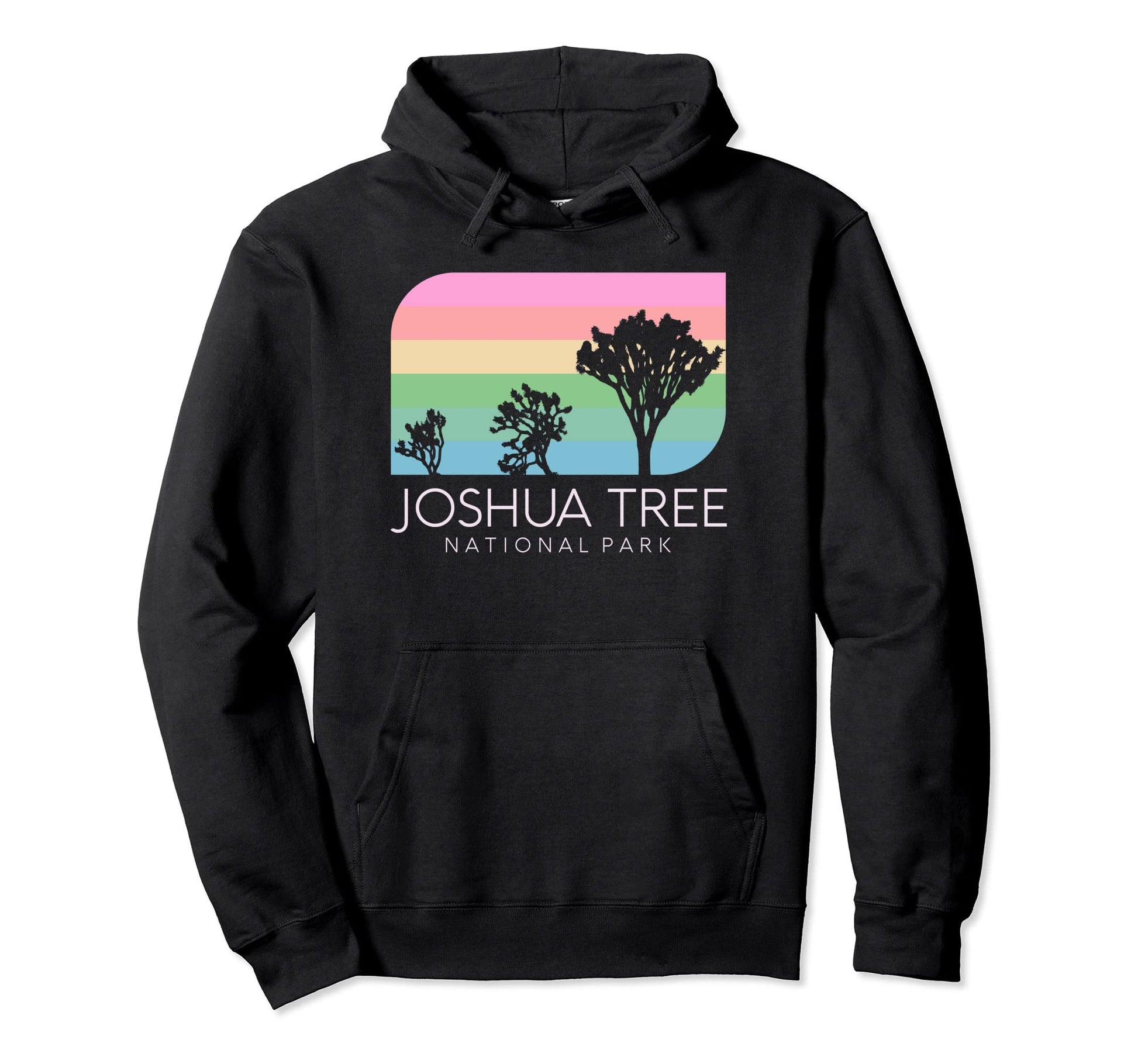 Joshua Tree California Camping National Hoodie - Minimalist Print Unisex - T-Shirt, Sweatshirt, Hoodie