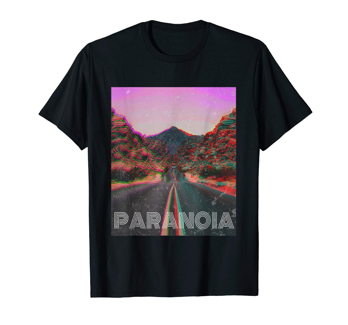 Paranoia Vaporwave Aesthetic T-Shirt - Streetwear Style Men Women - T-Shirt, Sweatshirt, Hoodie