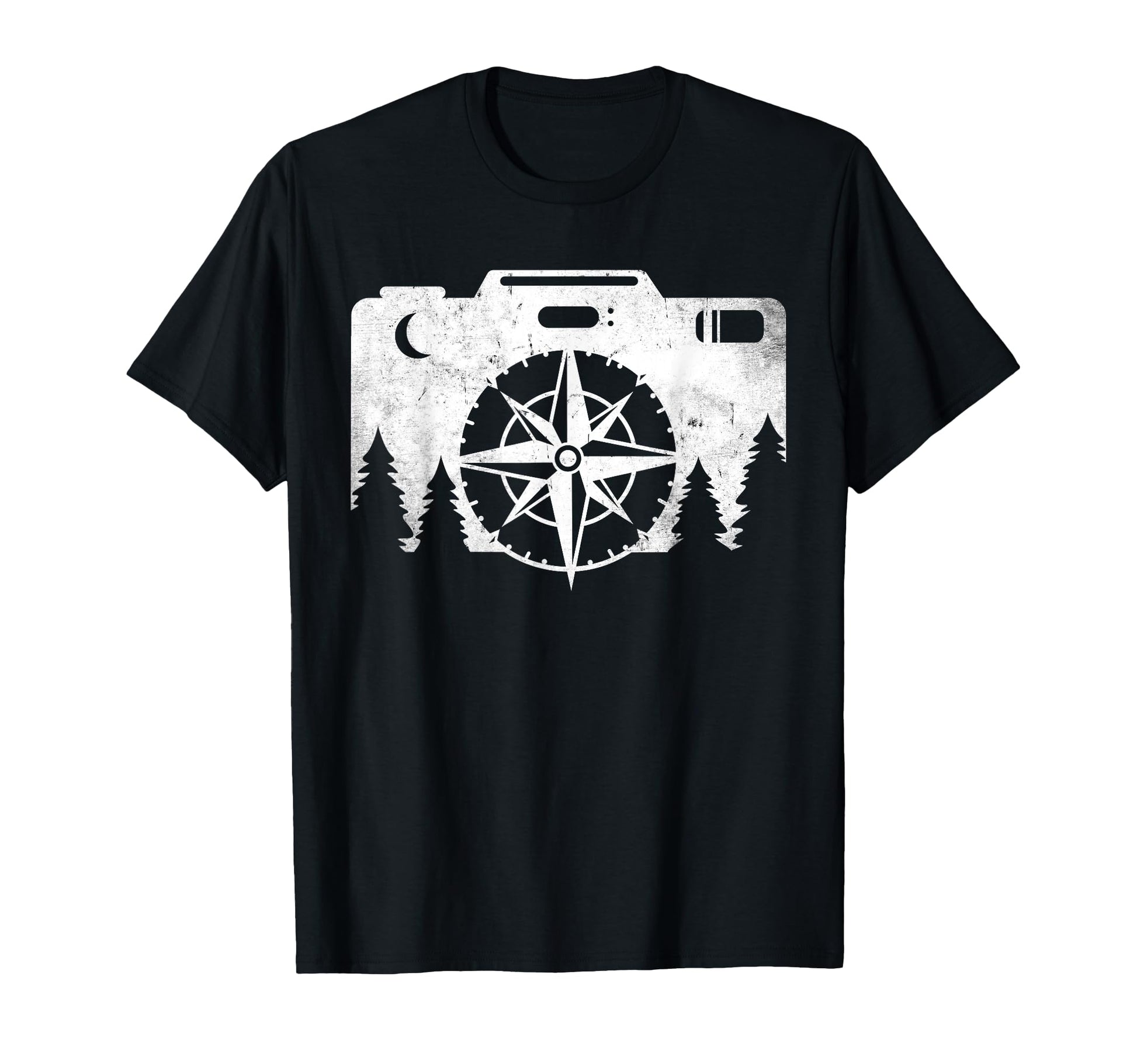 Camera Compass Photography Nature T-Shirt - Streetwear Style Men Women - T-Shirt, Sweatshirt, Hoodie