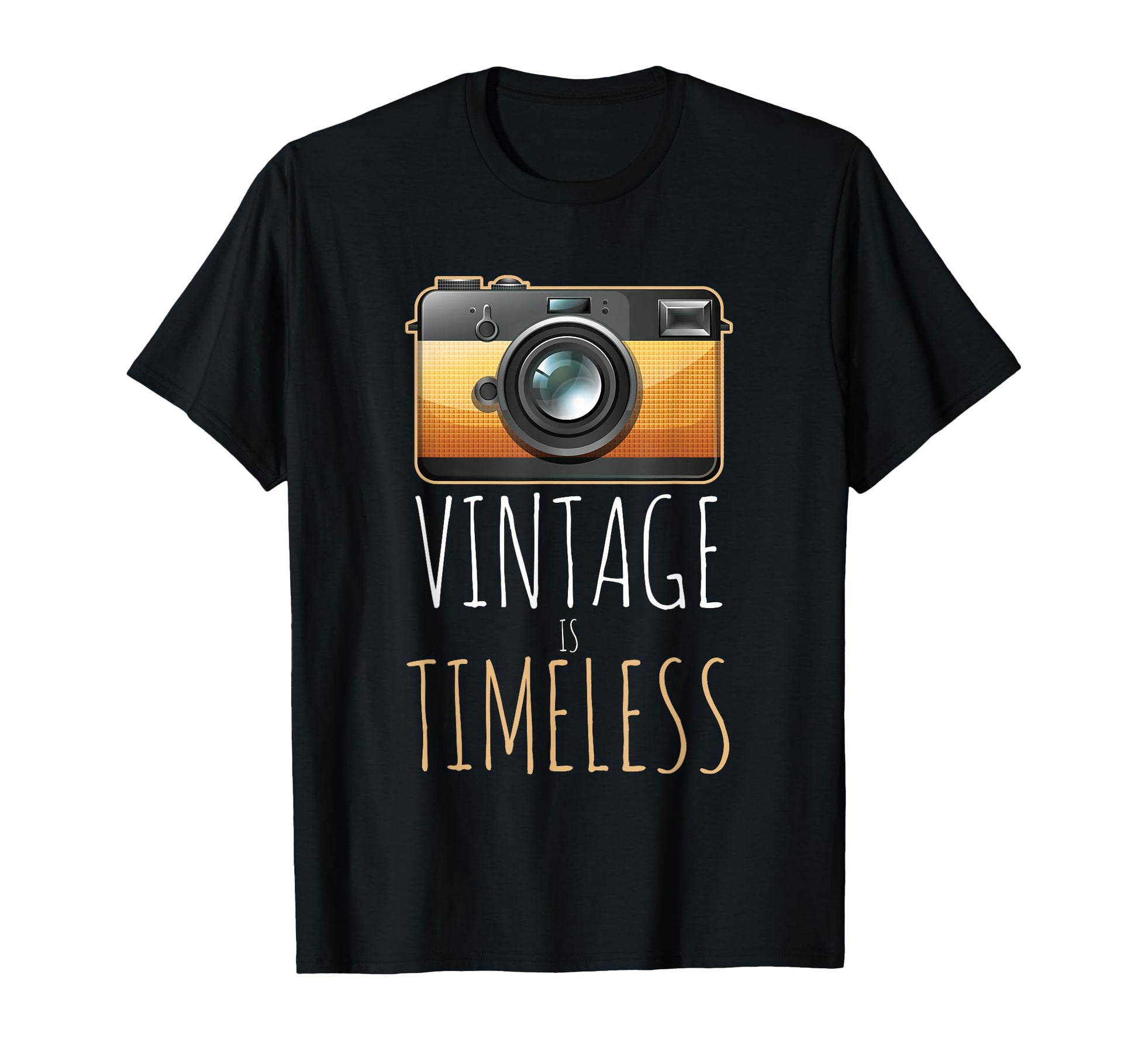 Photography Is Timeless Camera T-Shirt - Trendy Graphic Unisex - T-Shirt, Sweatshirt, Hoodie
