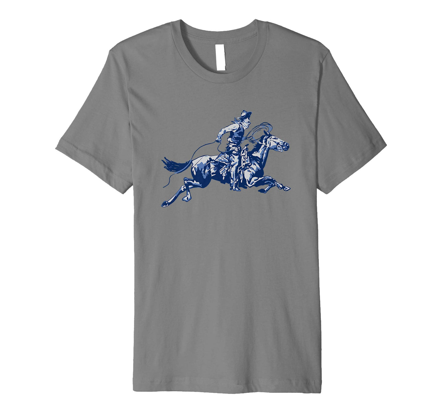 Galloping Roping Cowboy T-Shirt - Aesthetic Graphic Unisex - T-Shirt, Sweatshirt, Hoodie