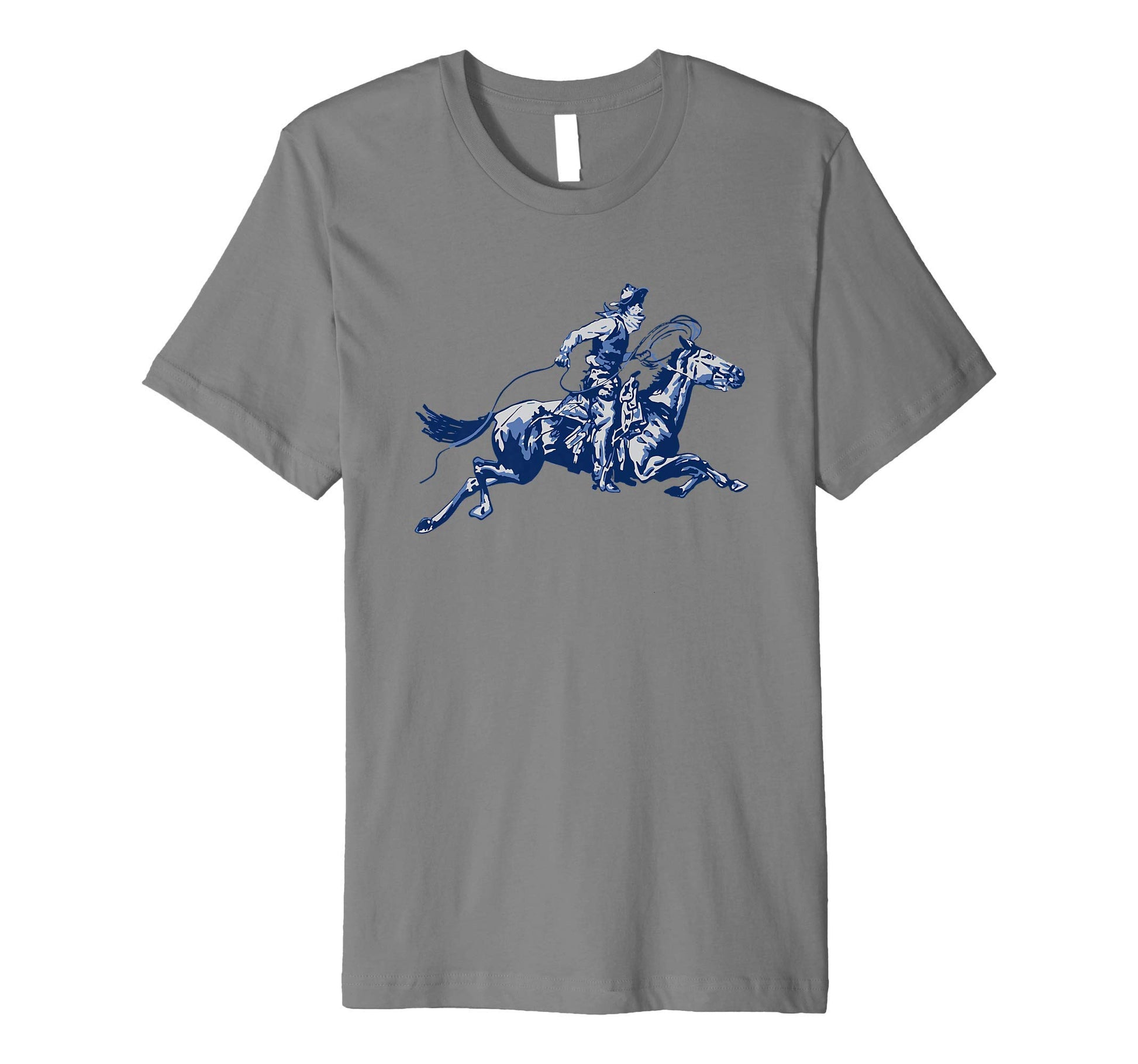 Galloping Roping Cowboy T-Shirt - Aesthetic Graphic Unisex - T-Shirt, Sweatshirt, Hoodie
