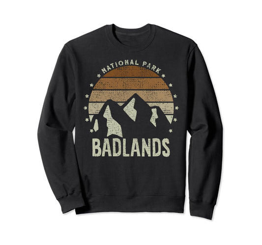 Badlands National Park Us Badlands Sweatshirt - Aesthetic Graphic Unisex - T-Shirt, Sweatshirt, Hoodie