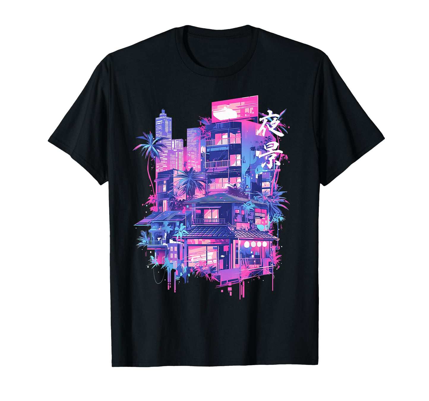 Tokyo Japan 80S 90S City Vaporwave T-Shirt - Unique Graphic for Adults - T-Shirt, Sweatshirt, Hoodie