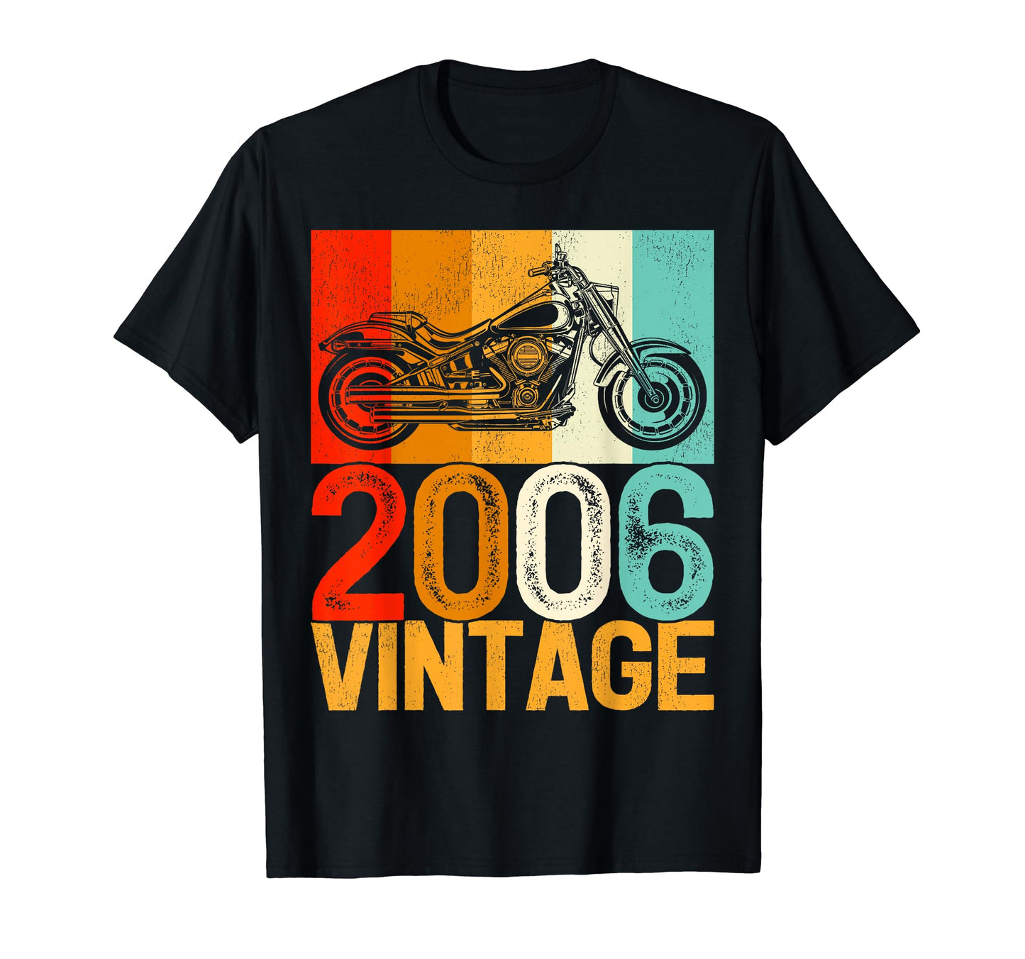 16 Years Old Motorcycle 2006 16Th T-Shirt - Minimalist Print for Adults - T-Shirt, Sweatshirt, Hoodie