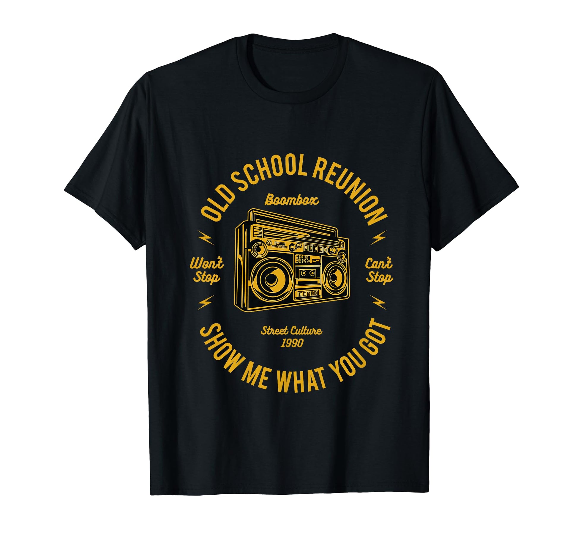 Dj Hip Hop Old School Boombox Rap T-Shirt - Aesthetic Graphic Men Women - T-Shirt, Sweatshirt, Hoodie