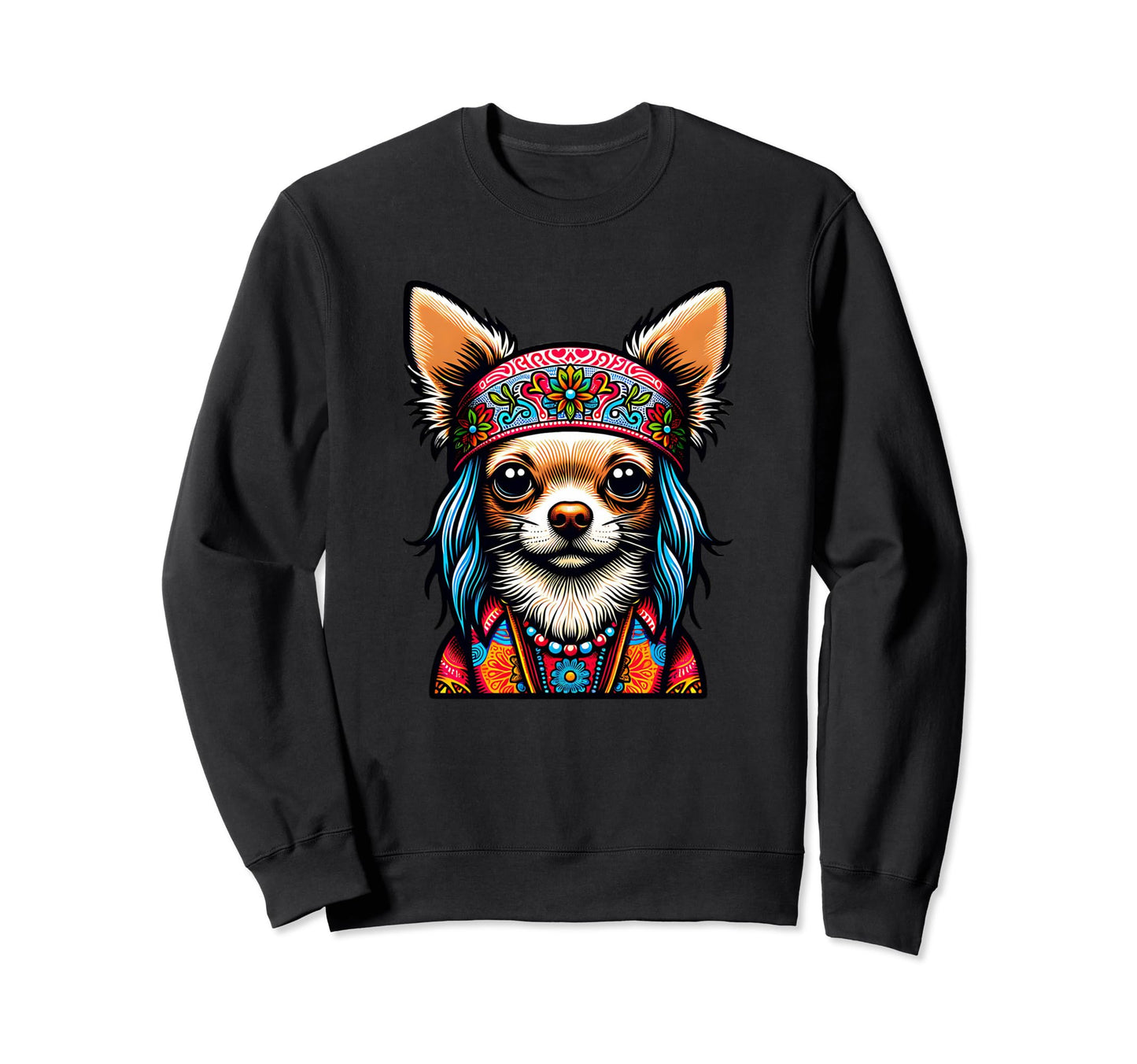 Embrace Peace Love Colorful Sweatshirt - Casual Everyday Wear Unisex - T-Shirt, Sweatshirt, Hoodie
