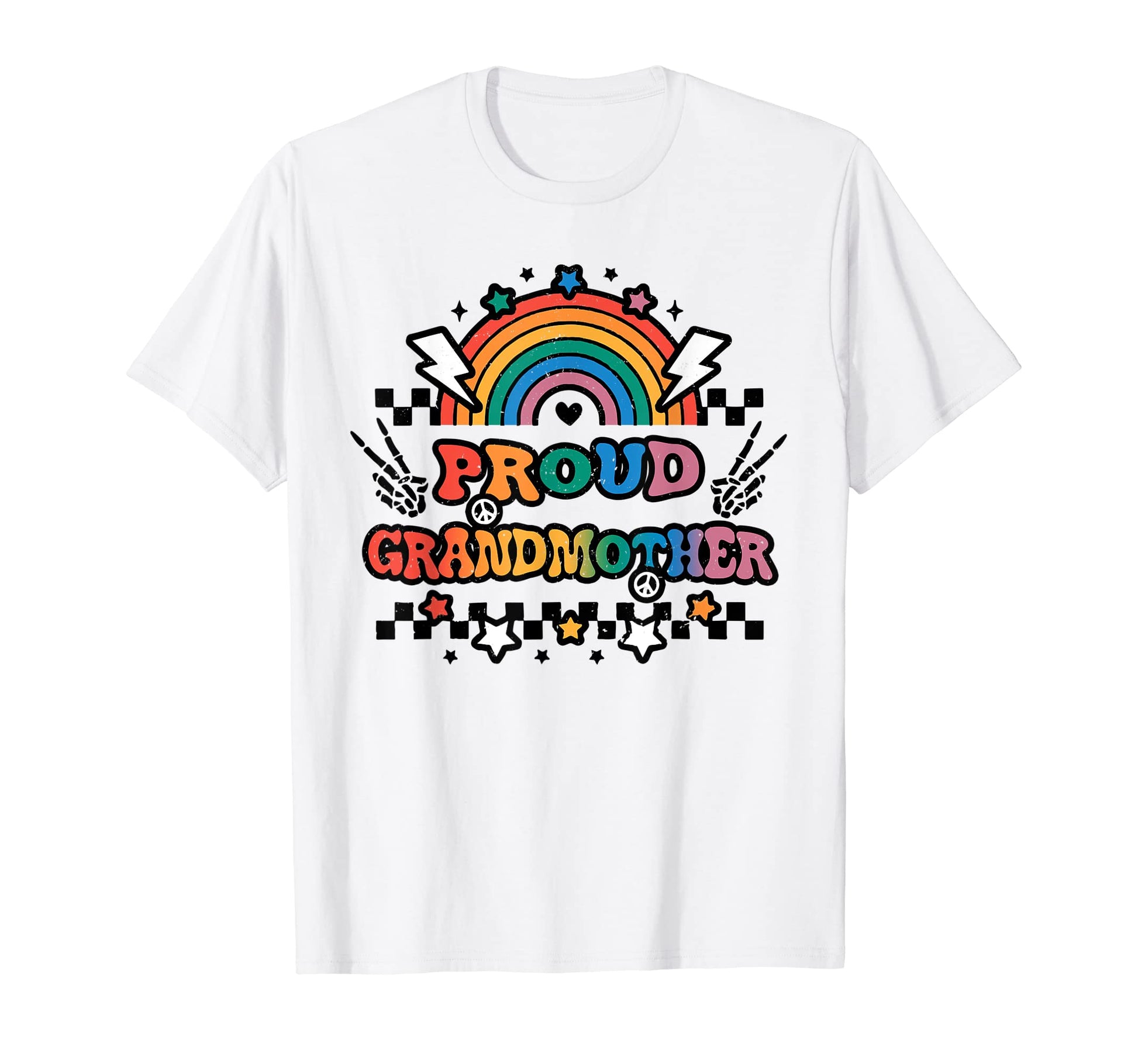Proud Grandmother Lgbt Rainbow Gay T-Shirt - Streetwear Style Men Women - T-Shirt, Sweatshirt, Hoodie