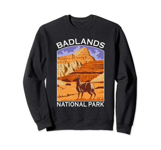 Badlands National Park South Dakota Sweatshirt - Trendy Graphic Men Women - T-Shirt, Sweatshirt, Hoodie