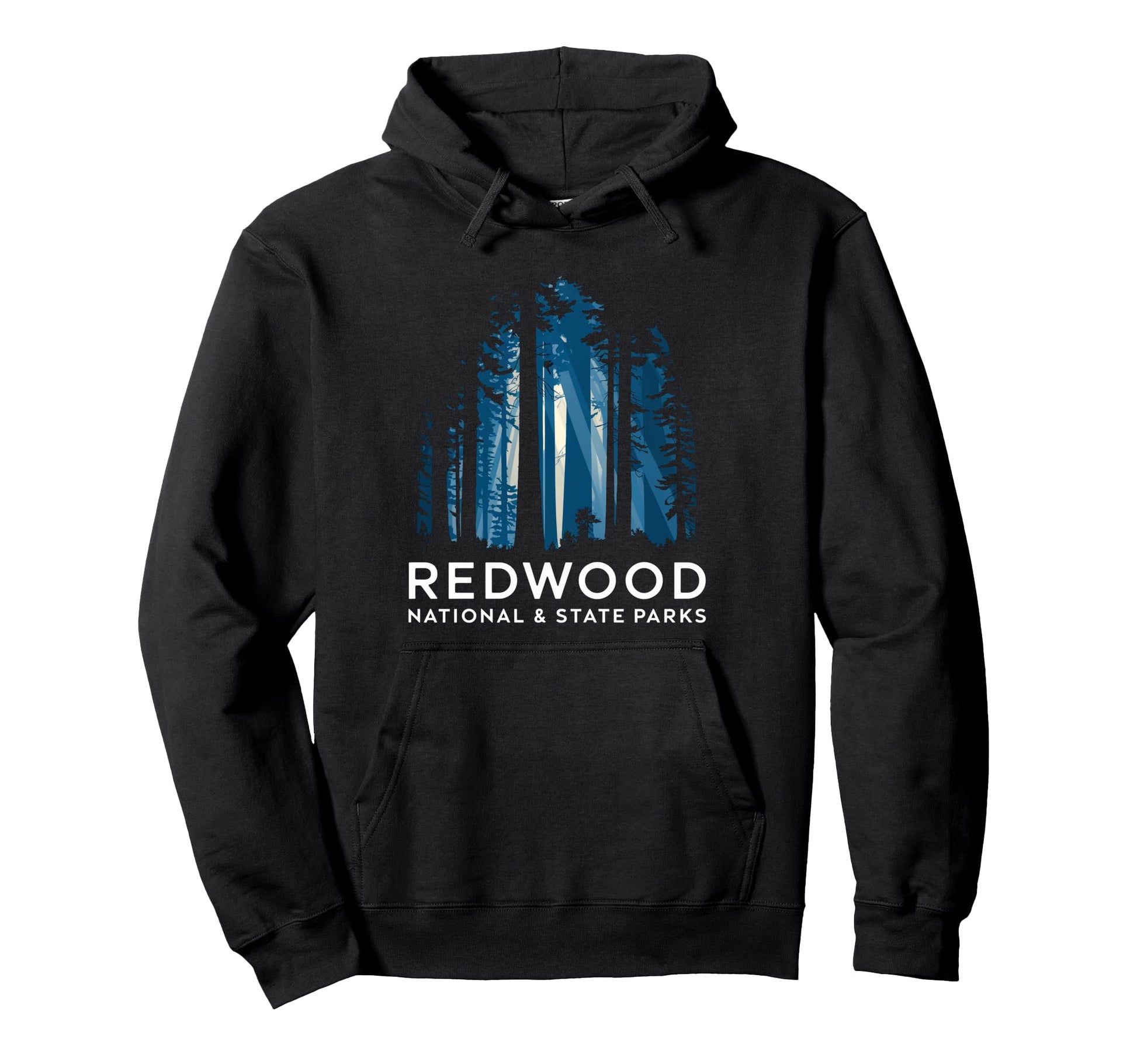 Redwood National State Parks Usa Hoodie - Casual Everyday Wear Men Women - T-Shirt, Sweatshirt, Hoodie