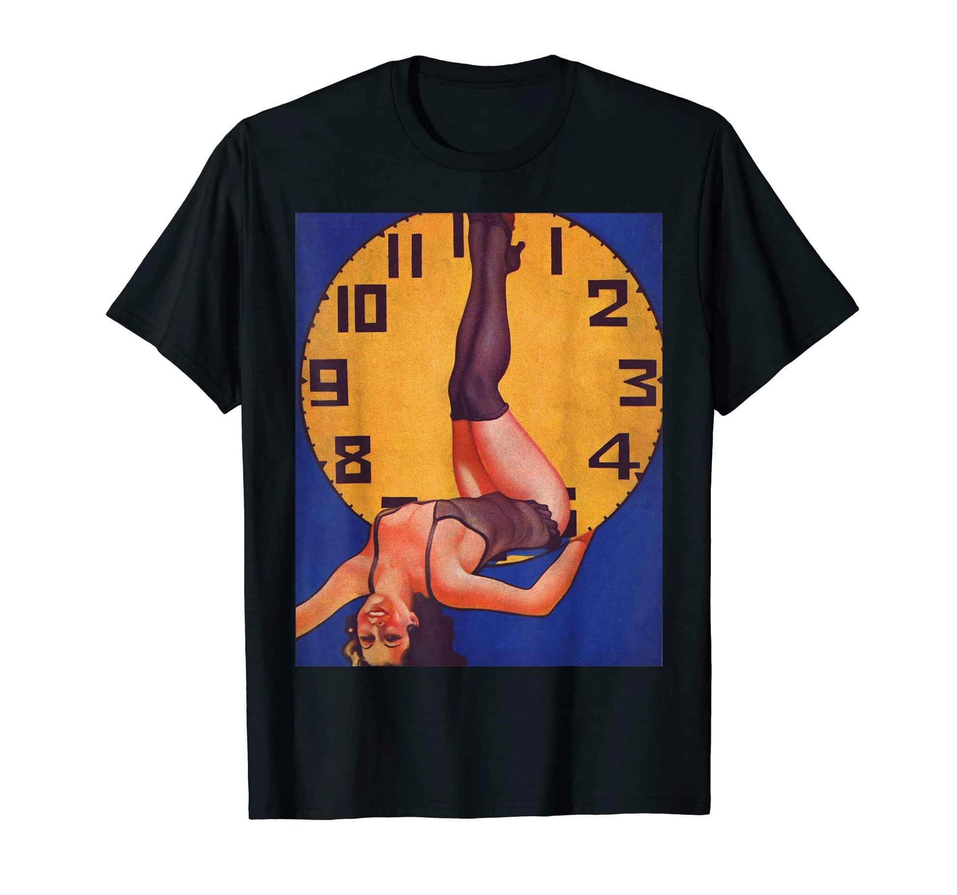 Sexy Pin Up Pulp Magazine Art T-Shirt - Trendy Graphic for Adults - T-Shirt, Sweatshirt, Hoodie