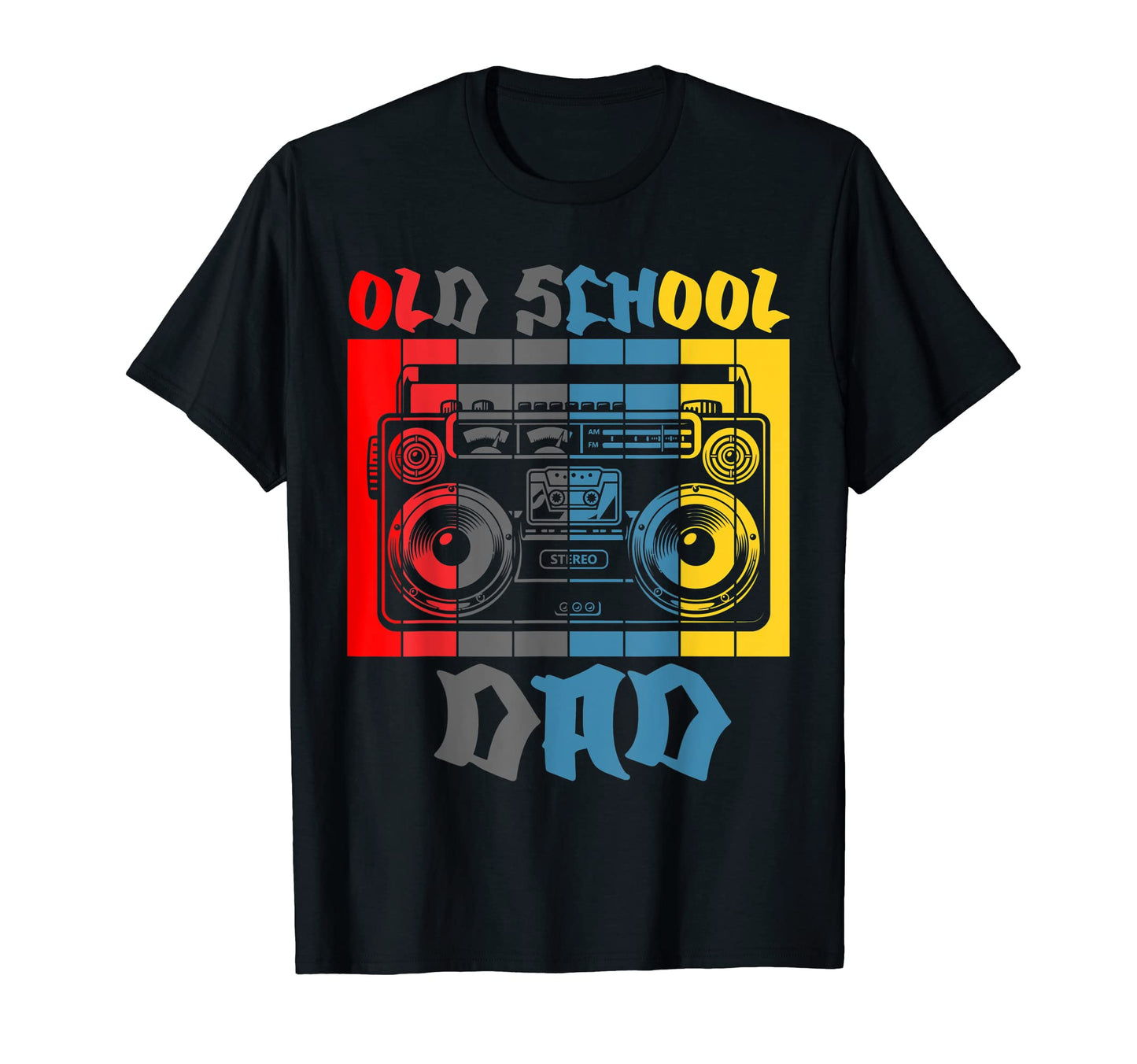 Old School Dad Hip Hop Lover T-Shirt - Aesthetic Graphic Unisex - T-Shirt, Sweatshirt, Hoodie