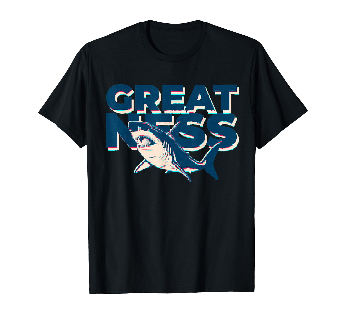Great White Shark Lover Aesthetic T-Shirt - Fun Novelty Design for Adults - T-Shirt, Sweatshirt, Hoodie