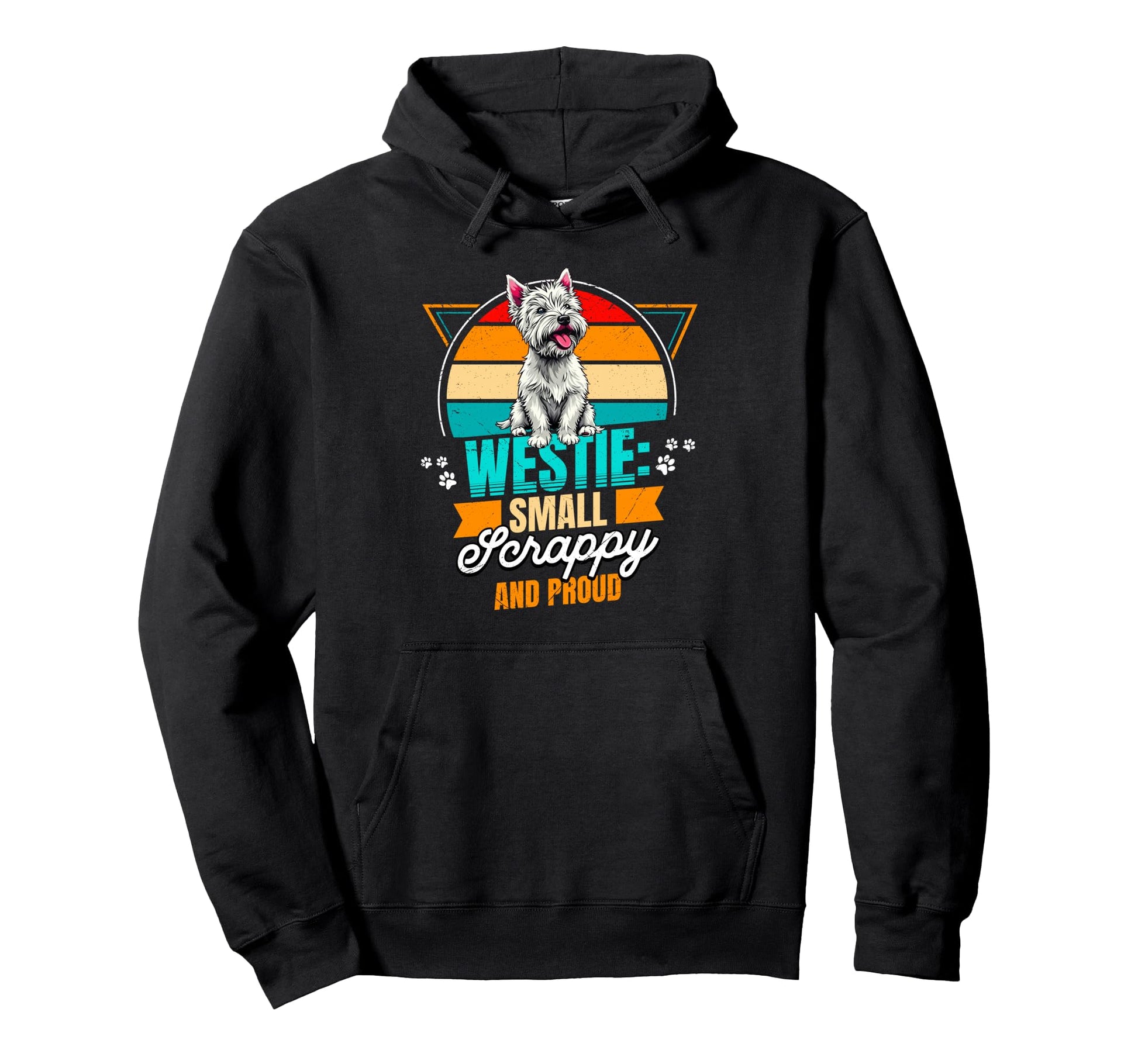 Westie Dog Lover Funny West Highland Hoodie - Aesthetic Graphic for Adults - T-Shirt, Sweatshirt, Hoodie