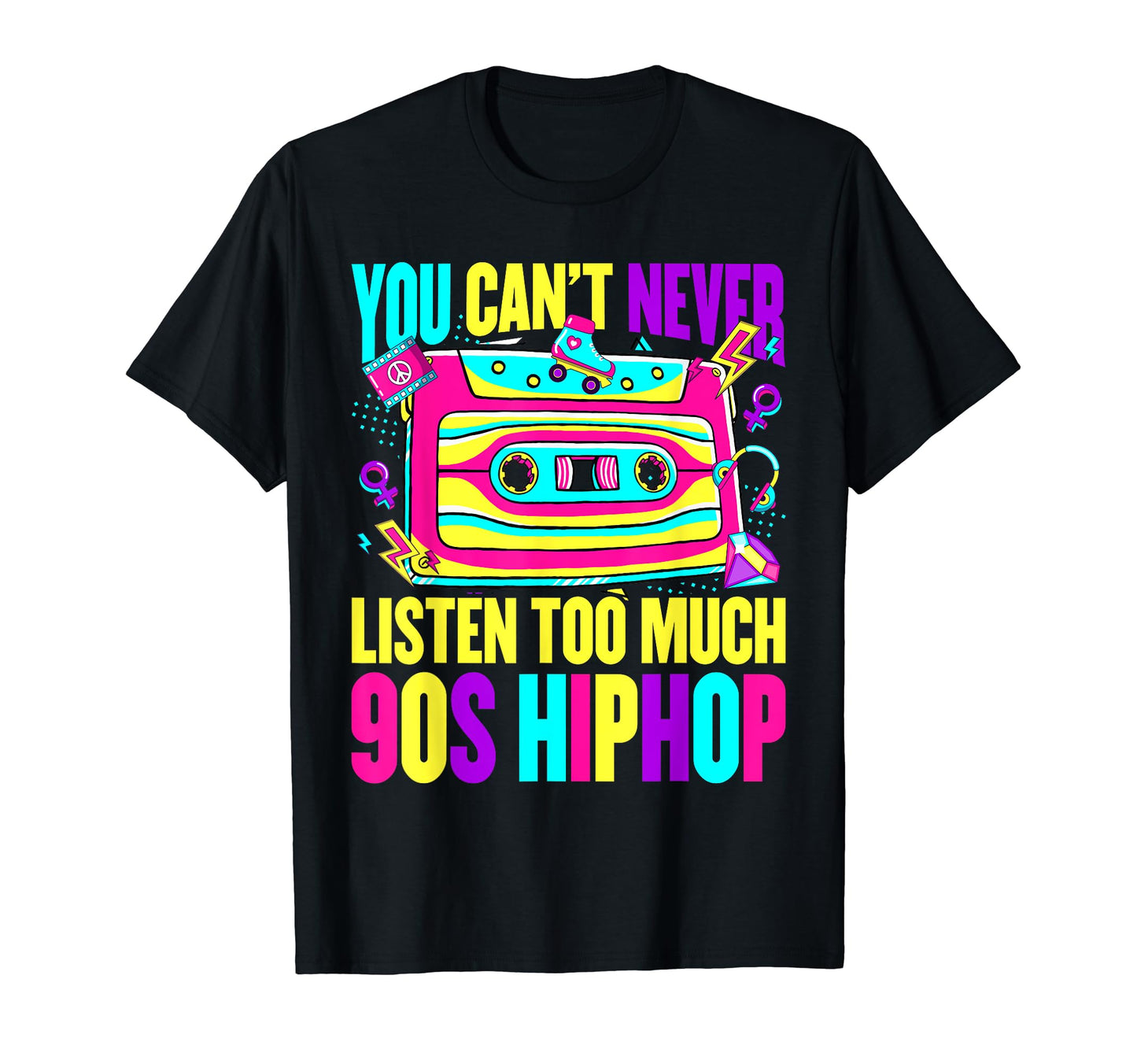 90S Hip Hop Gangster Rap Nostalgia T-Shirt - Aesthetic Graphic for Adults - T-Shirt, Sweatshirt, Hoodie