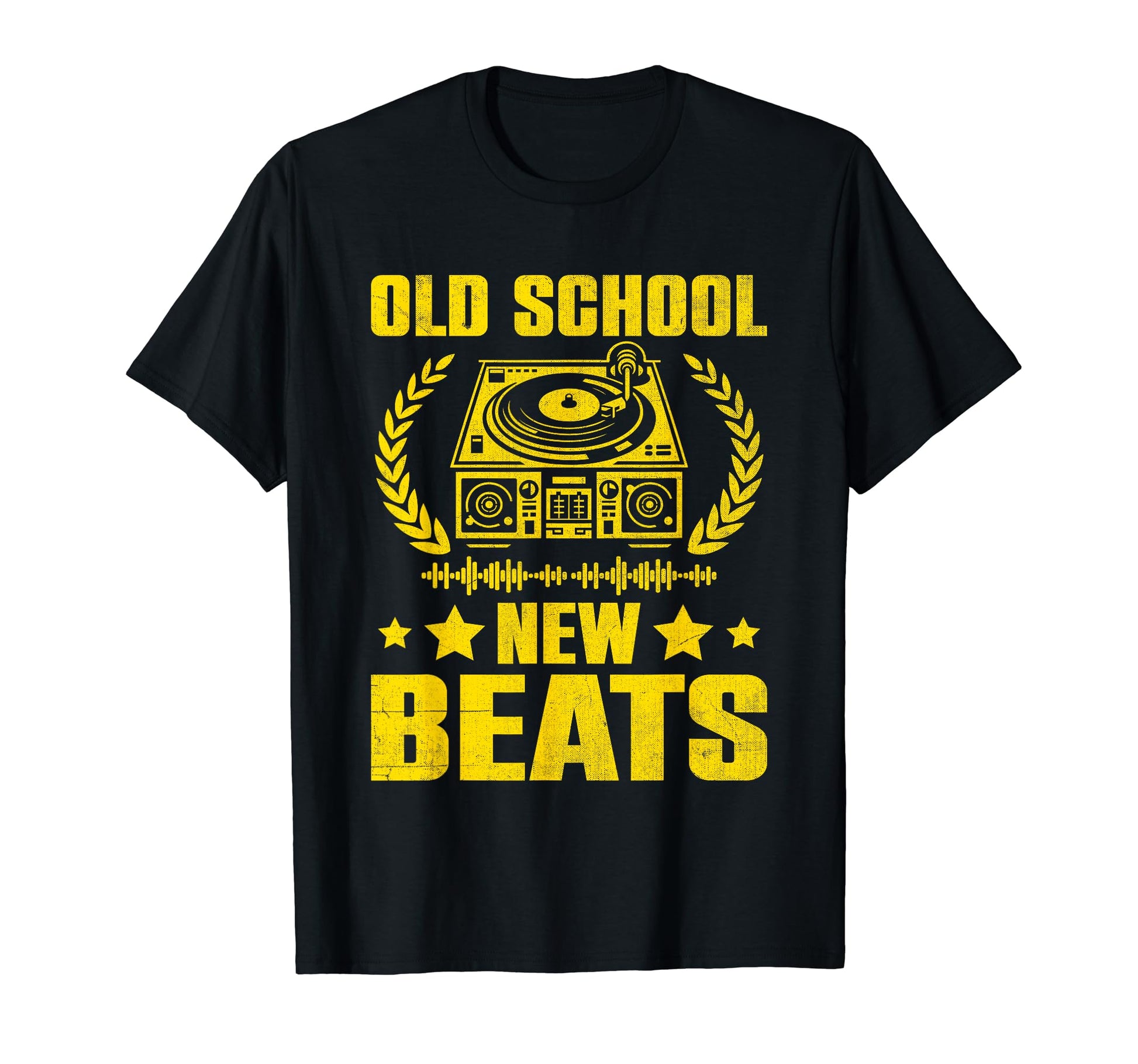 Funny Old School Dj Equipment Table T-Shirt - Fun Novelty Design Men Women - T-Shirt, Sweatshirt, Hoodie