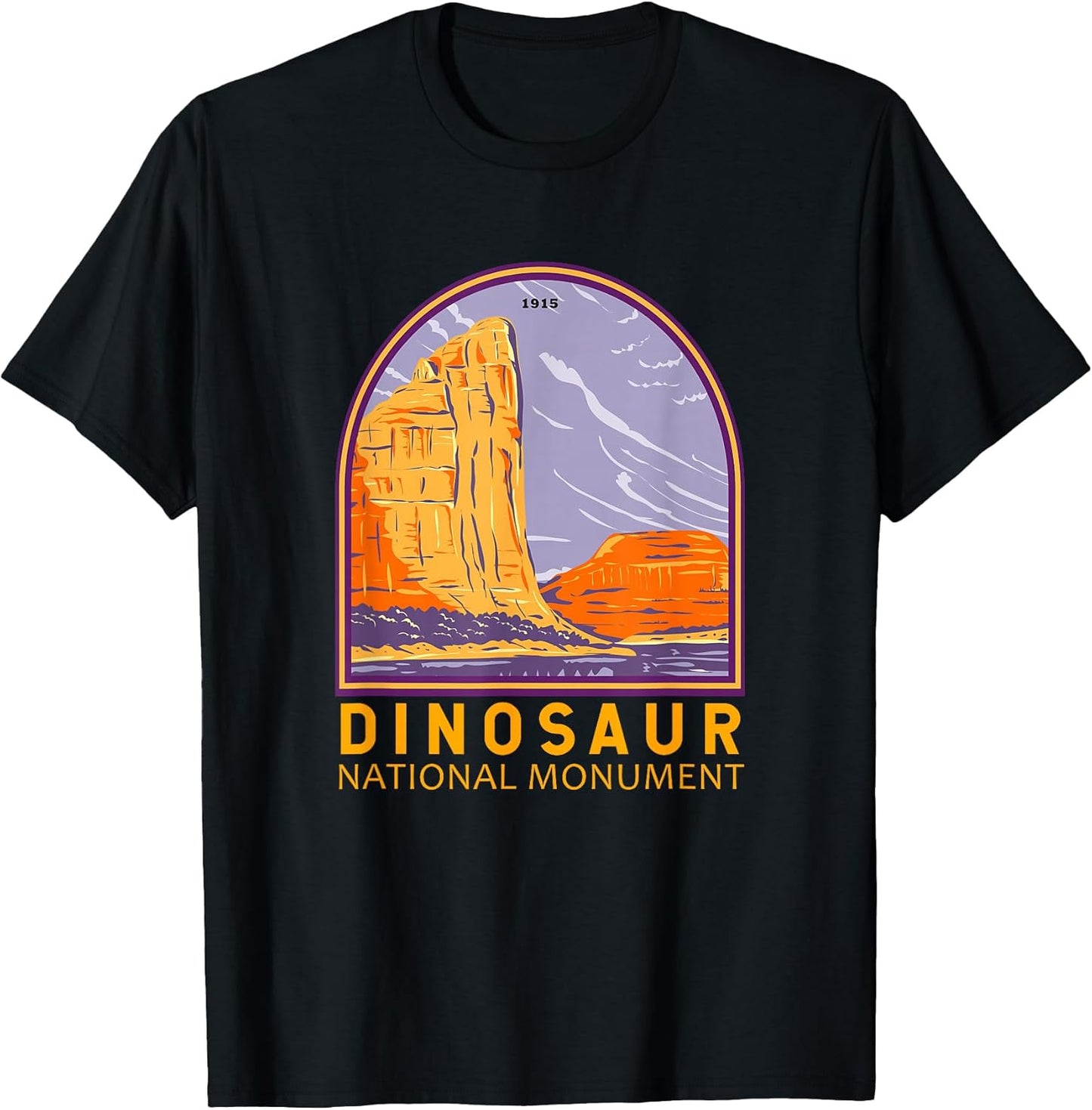 Dinosaur National Monument Merch Apparel - Adult & Kids T-Shirts, Sweatshirts & Hoodies apparel design preview 1