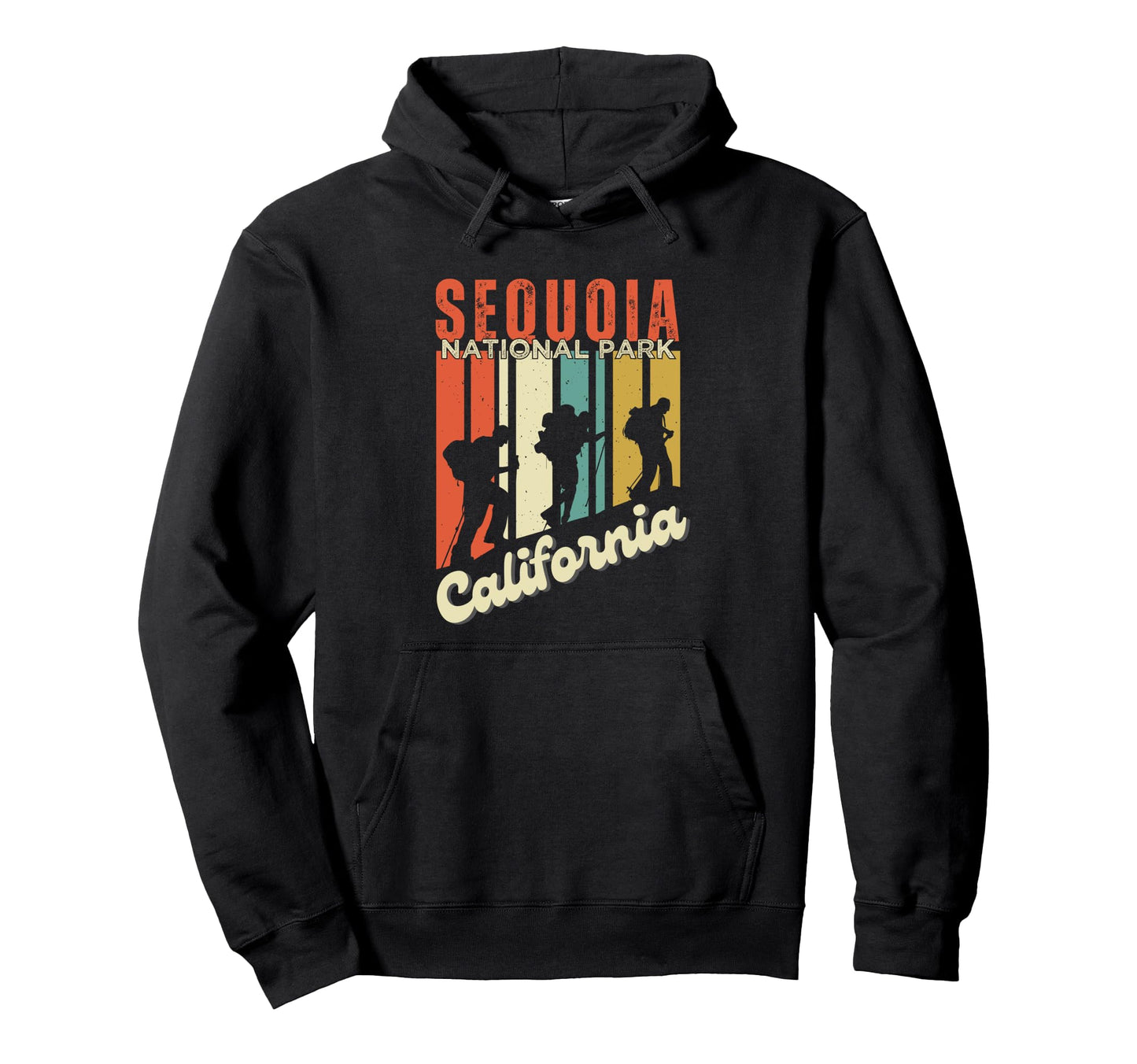 Sequoia National Park California Hiking Hoodie - Novelty Apparel Men Women - T-Shirt, Sweatshirt, Hoodie