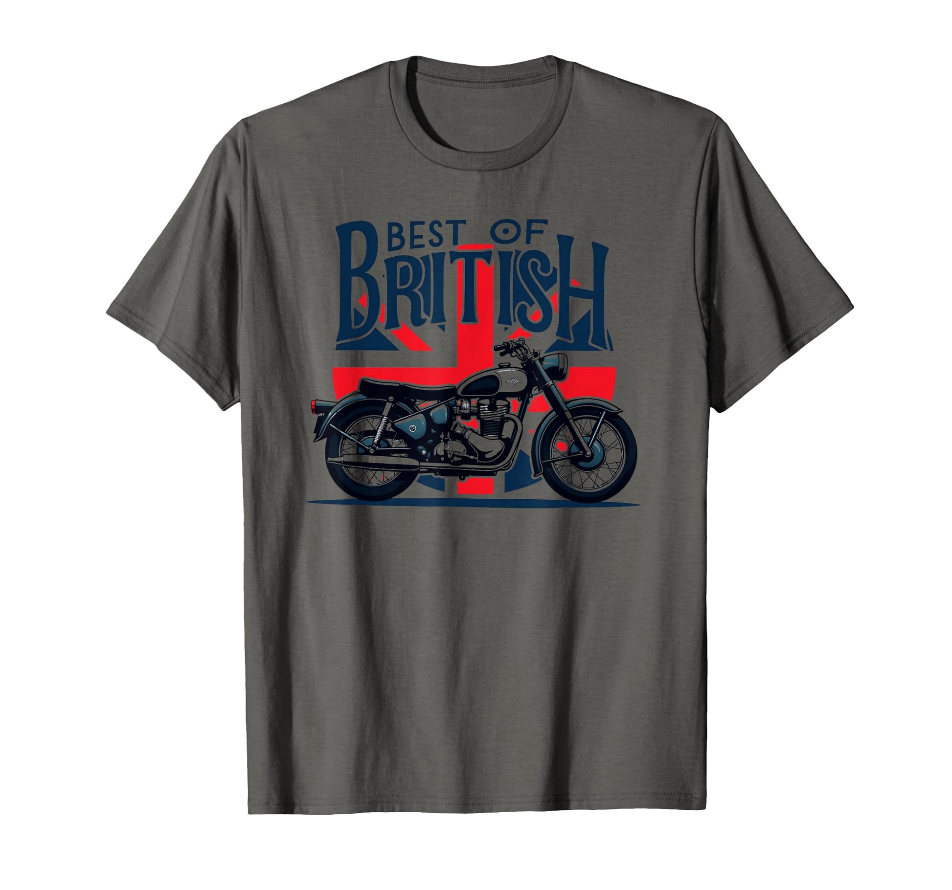 Best British Motorcycle Cafe T-Shirt - Casual Everyday Wear for Adults - T-Shirt, Sweatshirt, Hoodie
