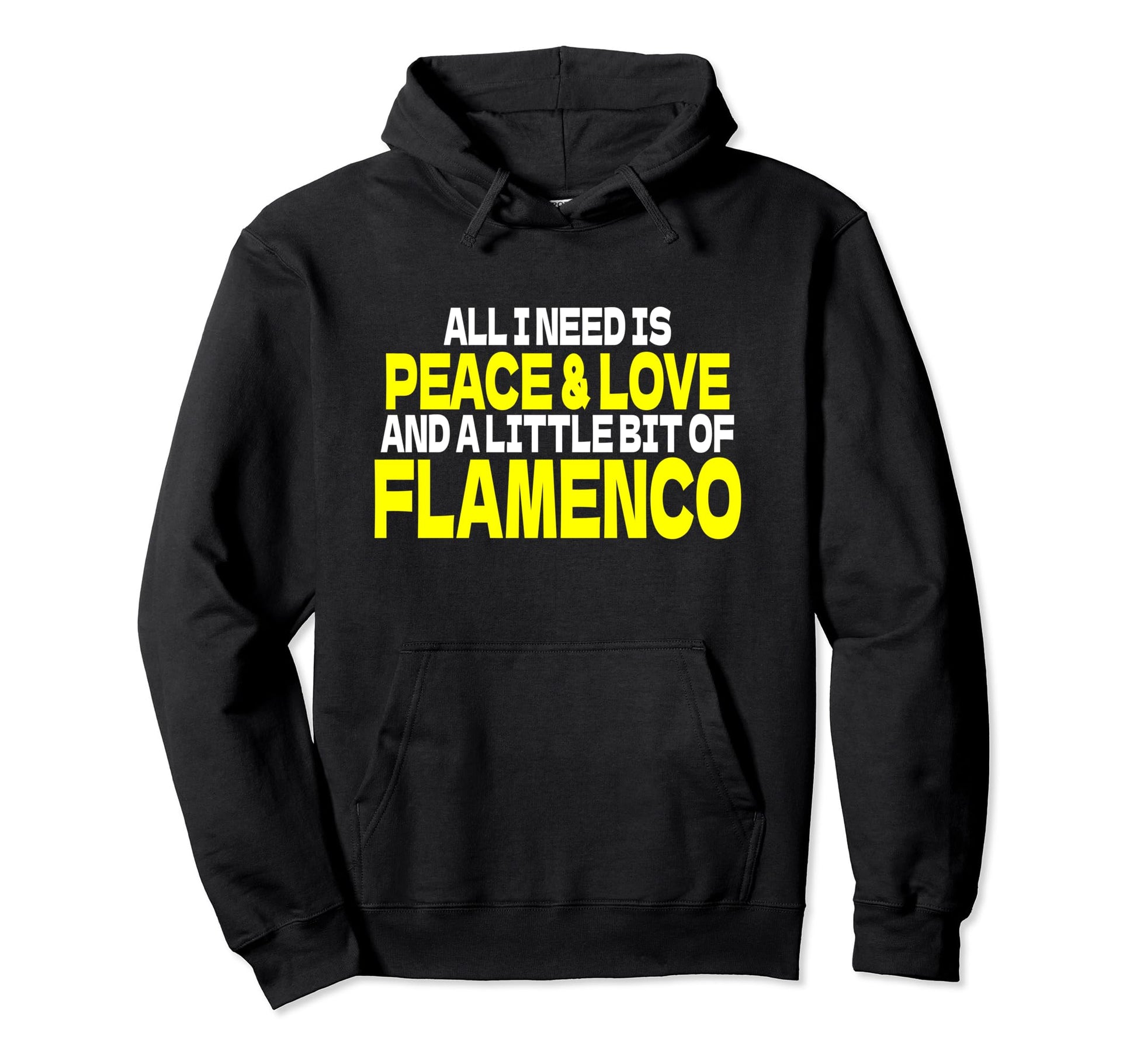 Dance Course Outfit Flamenco Dancer Hoodie - Fun Novelty Design for Adults - T-Shirt, Sweatshirt, Hoodie