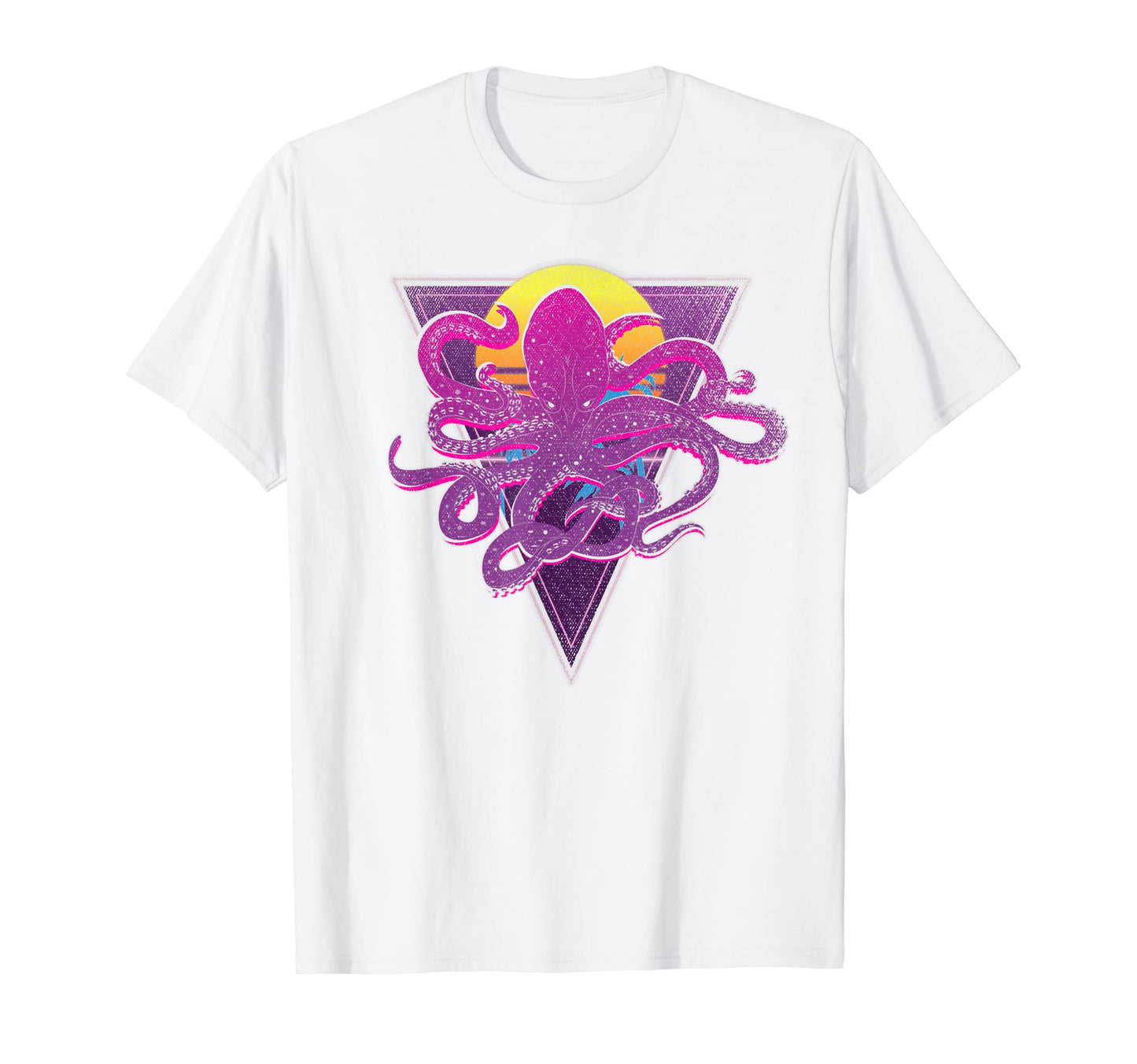 Kraken Animal Sea Monster 80S T-Shirt - Novelty Apparel Men Women - T-Shirt, Sweatshirt, Hoodie