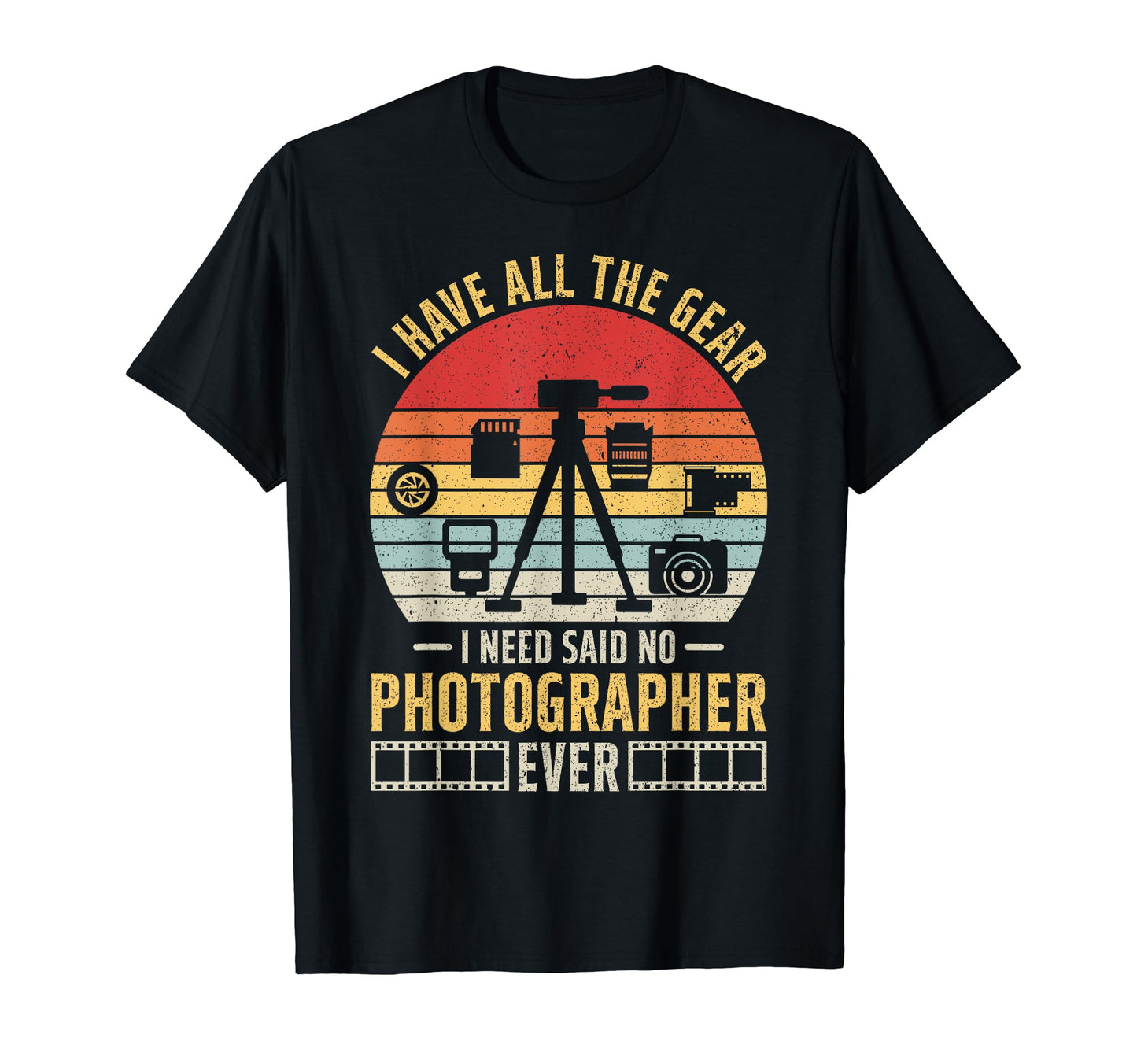 Camera Photographer Photography Lover T-Shirt - Unique Graphic Men Women - T-Shirt, Sweatshirt, Hoodie
