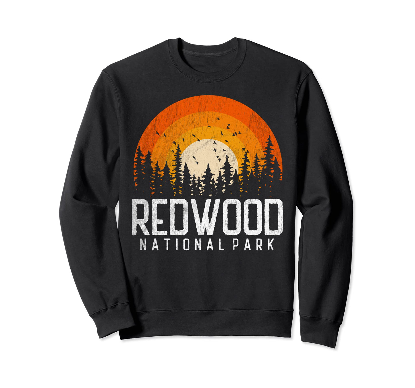 Redwood Us National Park Sweatshirt - Custom Art Print for Adults - T-Shirt, Sweatshirt, Hoodie