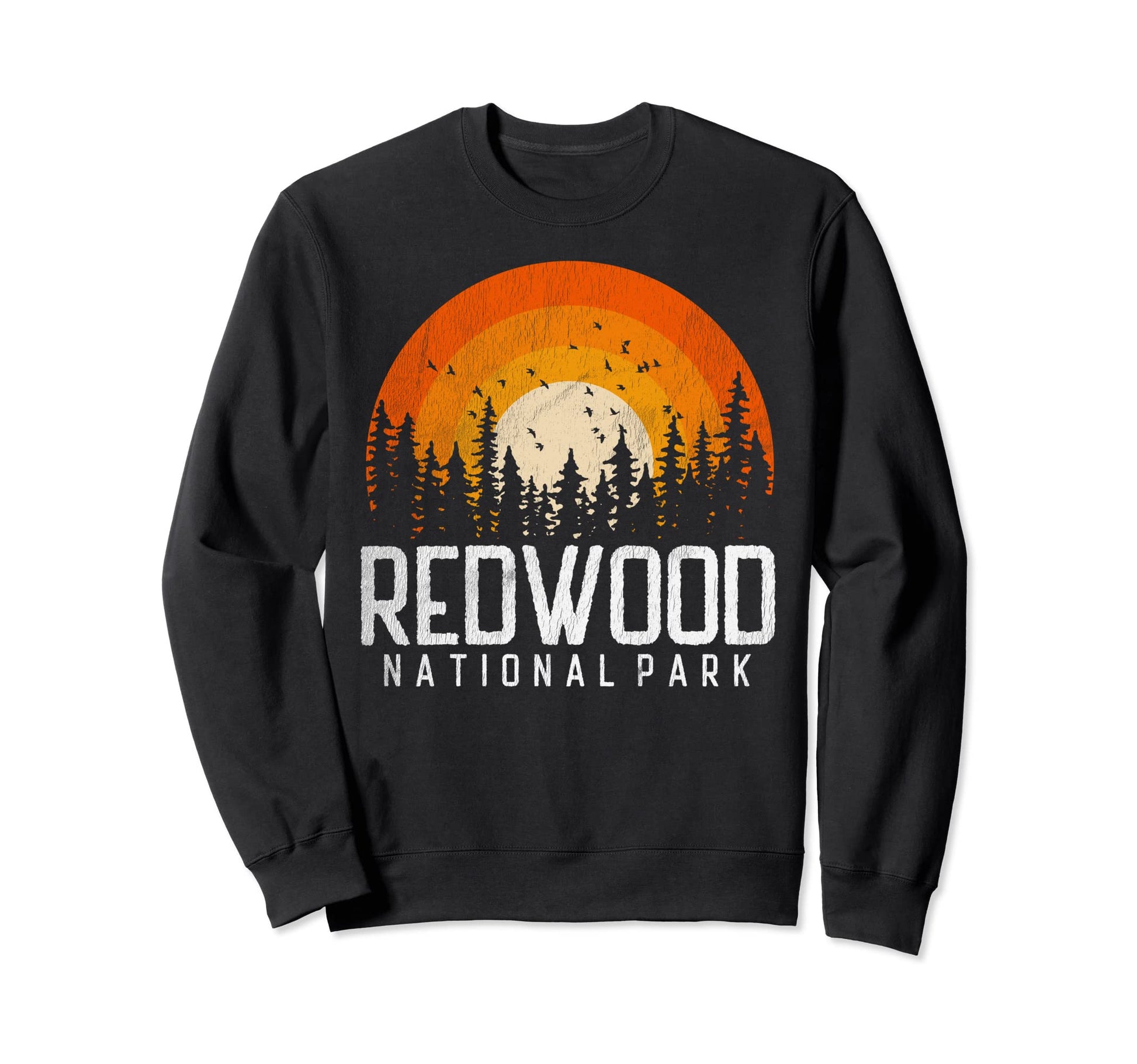 Redwood Us National Park Sweatshirt - Custom Art Print for Adults - T-Shirt, Sweatshirt, Hoodie