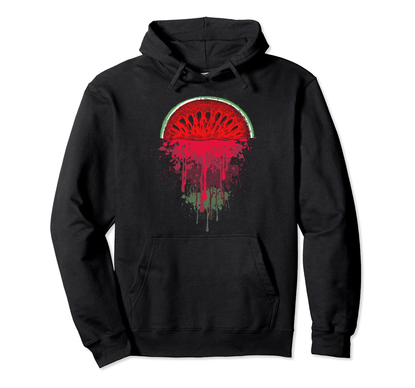 Watermelon Vaporwave Aesthetic Summer Hoodie - Novelty Apparel Men Women - T-Shirt, Sweatshirt, Hoodie