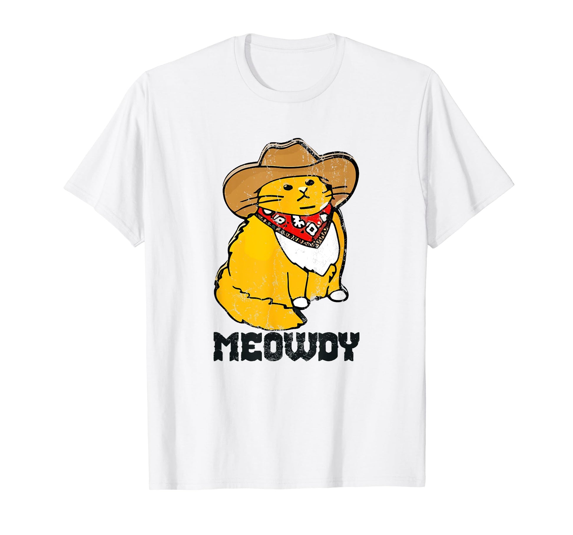 Meowdy Cat Funny Howdy Meme Western T-Shirt - Streetwear Style Unisex - T-Shirt, Sweatshirt, Hoodie