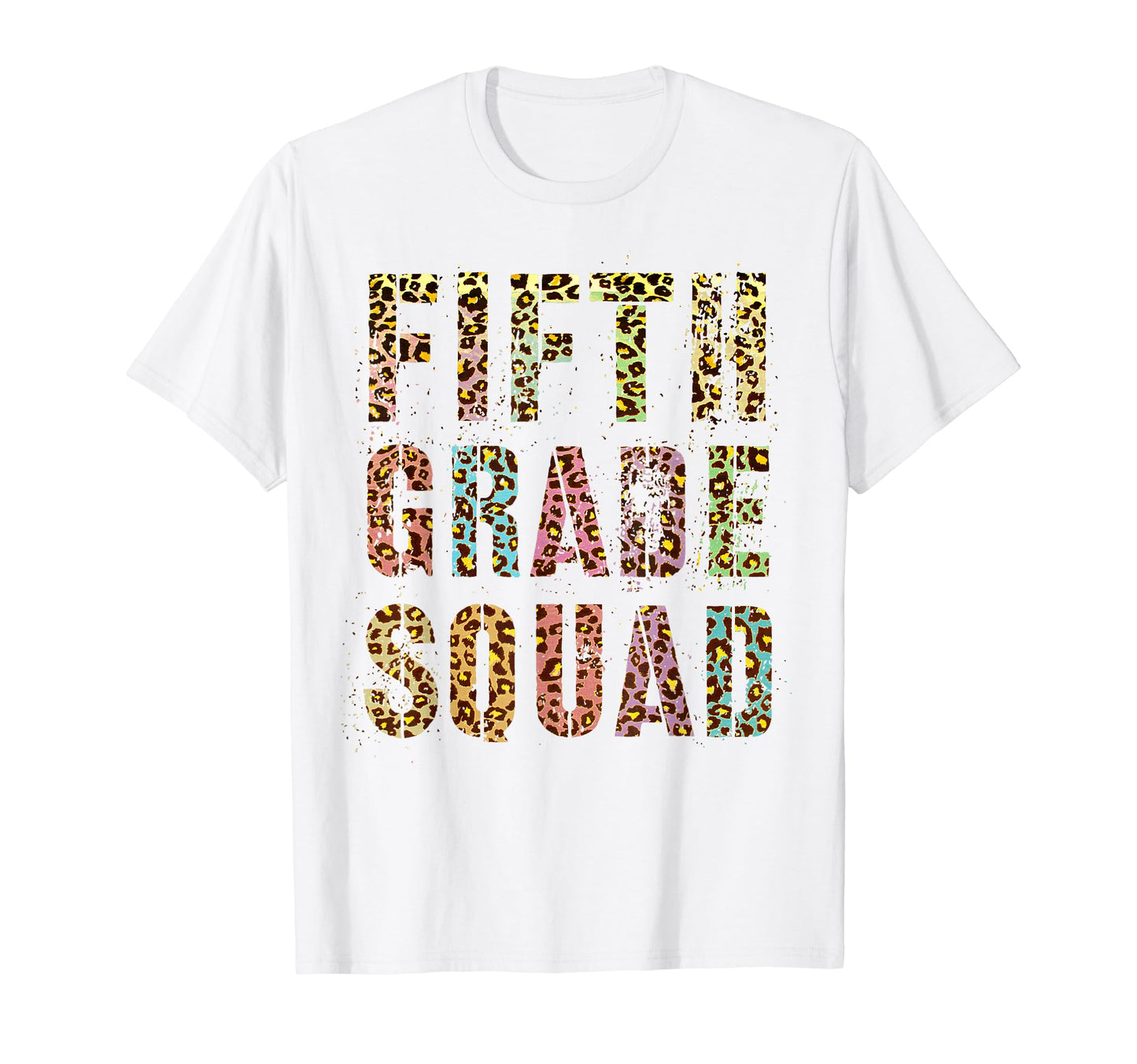 Fifth Grade Squad Rocks Teacher 5Th T-Shirt - Fun Novelty Design Men Women - T-Shirt, Sweatshirt, Hoodie