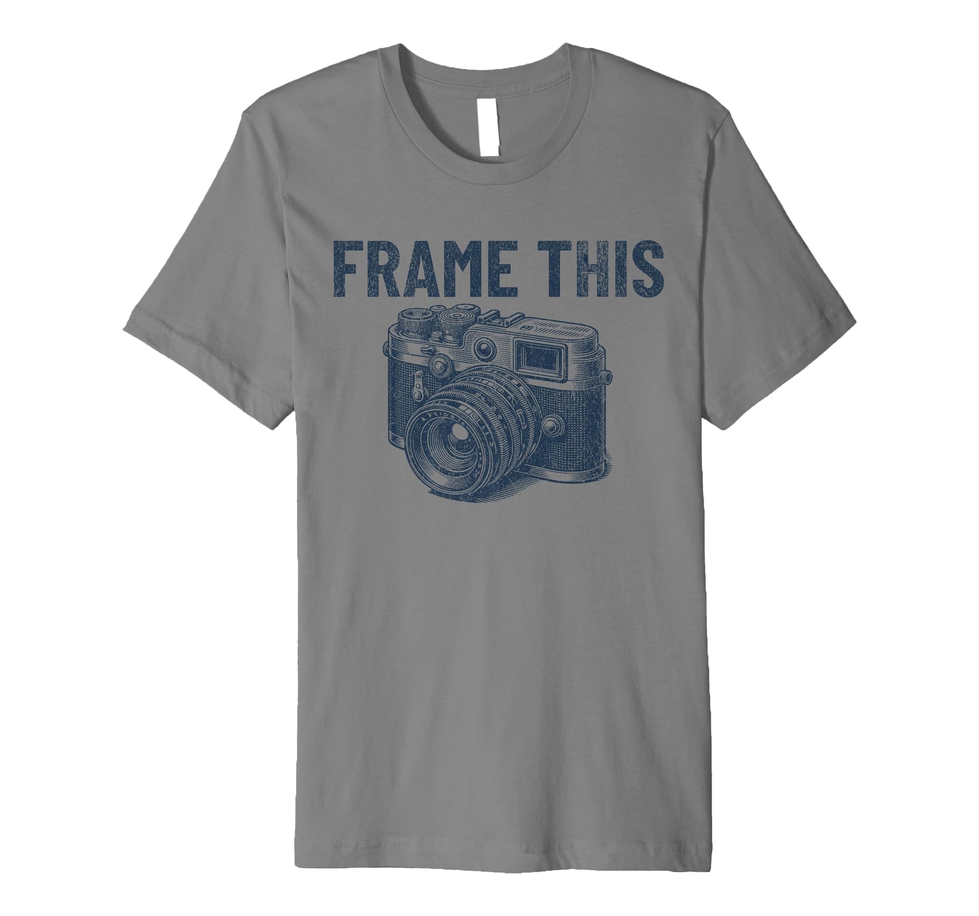 Frame This Camera Photographer Mens T-Shirt - Trendy Graphic for Adults - T-Shirt, Sweatshirt, Hoodie