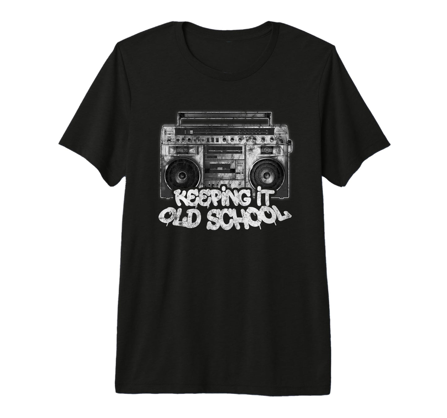 Keeping It Old School Old School T-Shirt - Minimalist Print for Adults - T-Shirt, Sweatshirt, Hoodie