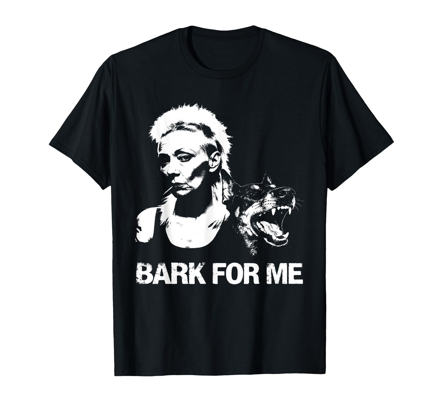 Punk And Dog Bark Me Grunge Art T-Shirt - Fun Novelty Design Unisex - T-Shirt, Sweatshirt, Hoodie