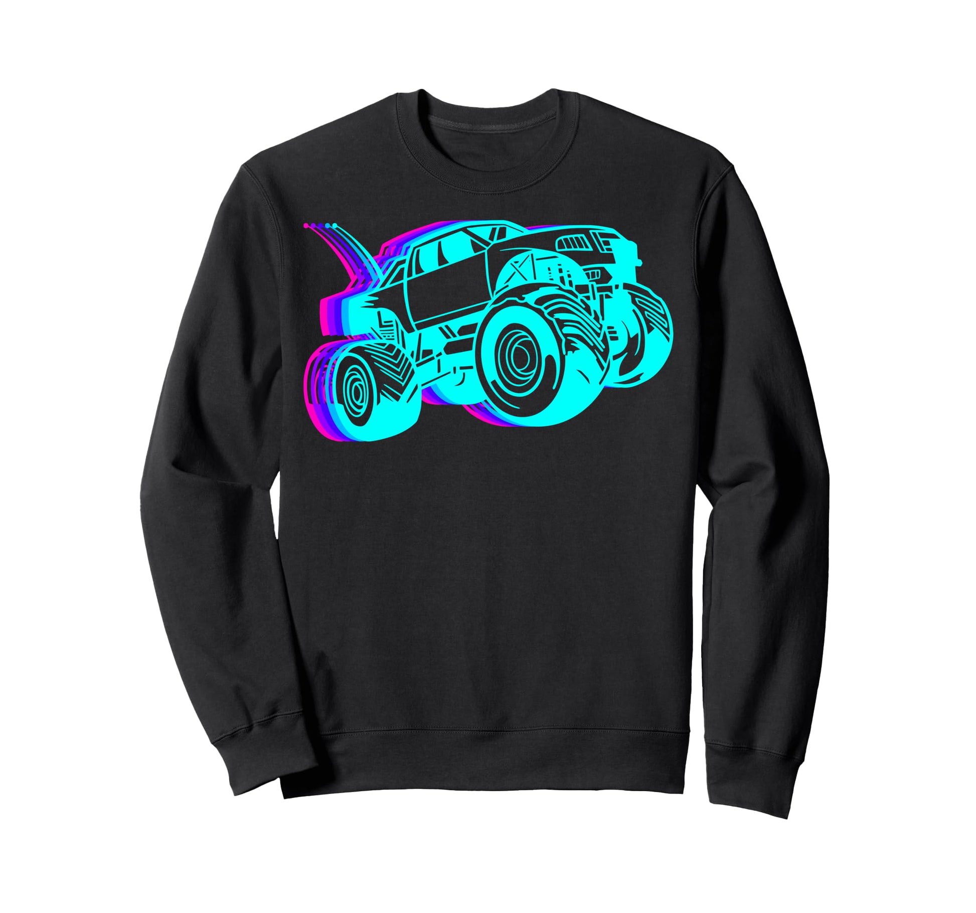 Rc Truck Rc Racing Vaporwave Sweatshirt - Minimalist Print Men Women - T-Shirt, Sweatshirt, Hoodie