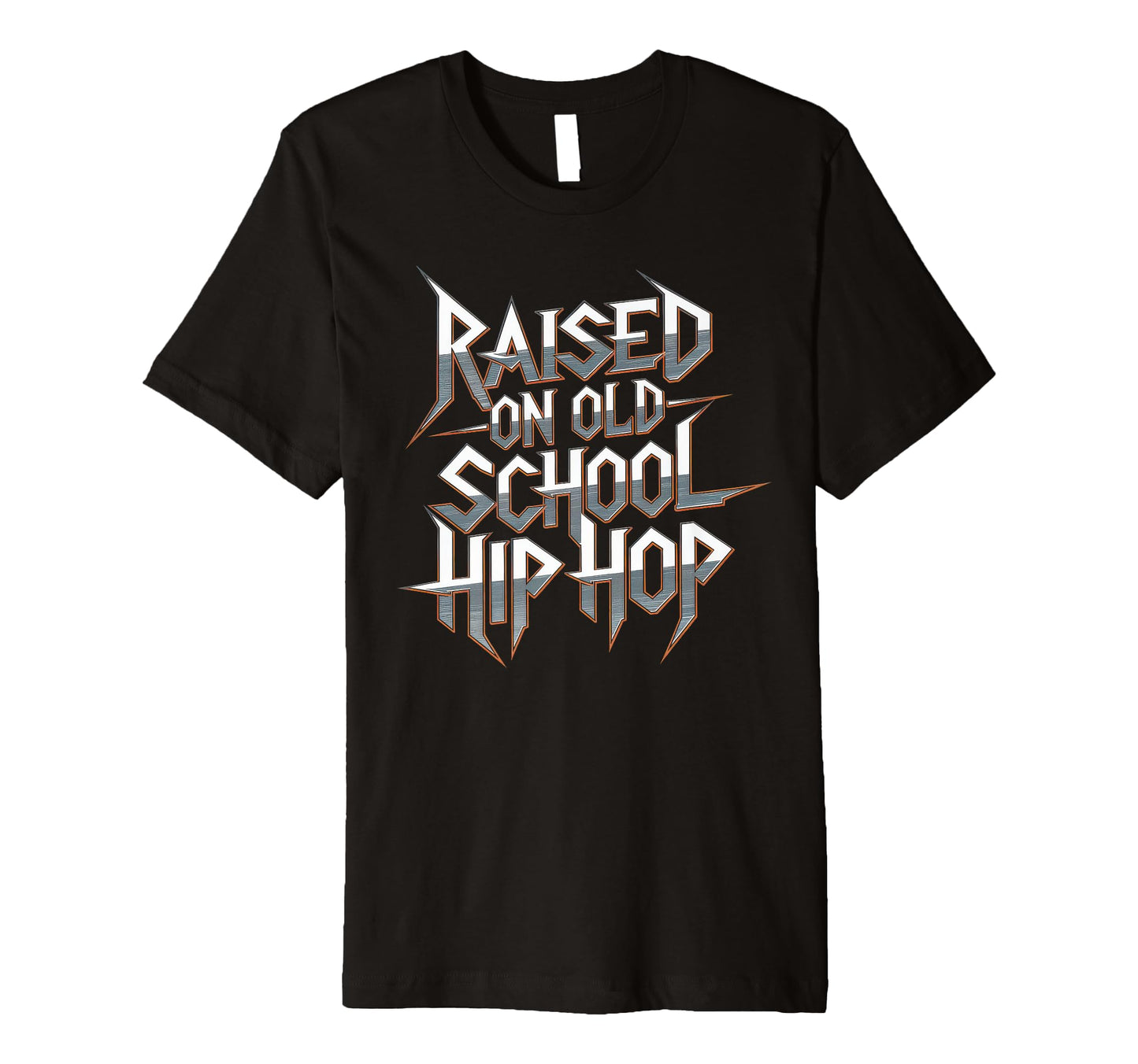Raised Old School Hip Hop Cassette T-Shirt - Unique Graphic Men Women - T-Shirt, Sweatshirt, Hoodie