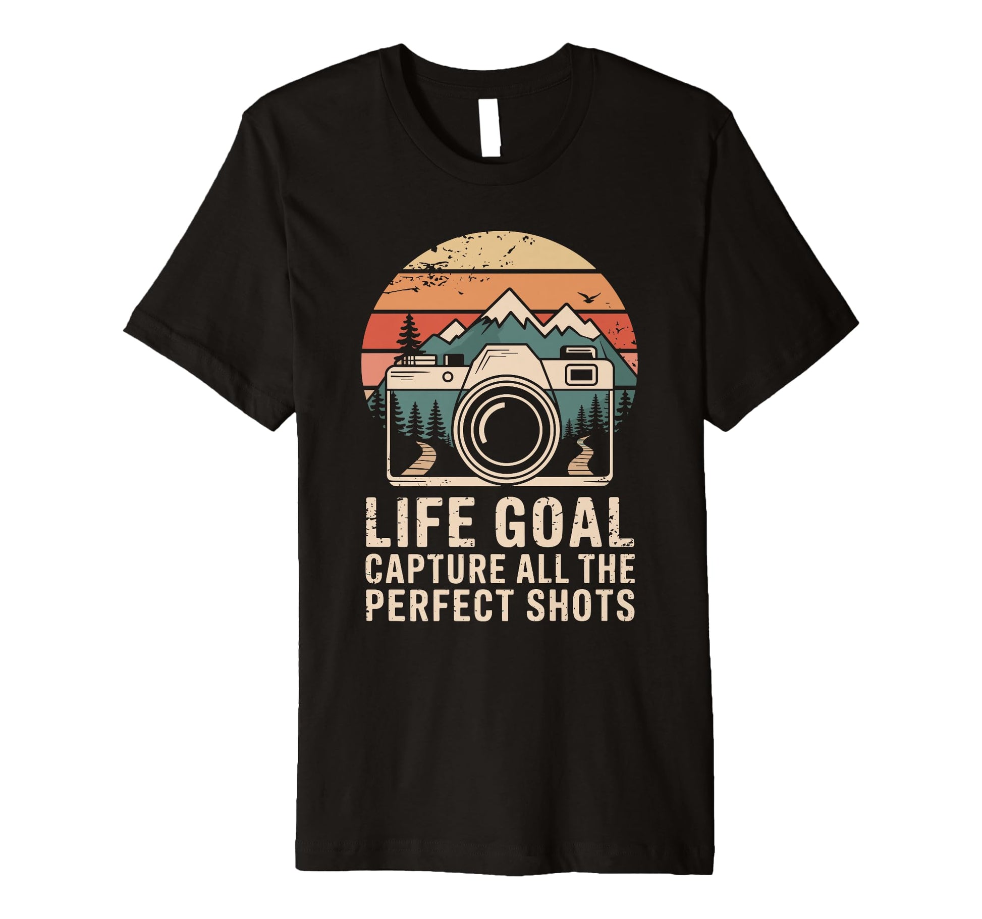 Photographer Camera Funny Photography T-Shirt - Trendy Graphic Men Women - T-Shirt, Sweatshirt, Hoodie