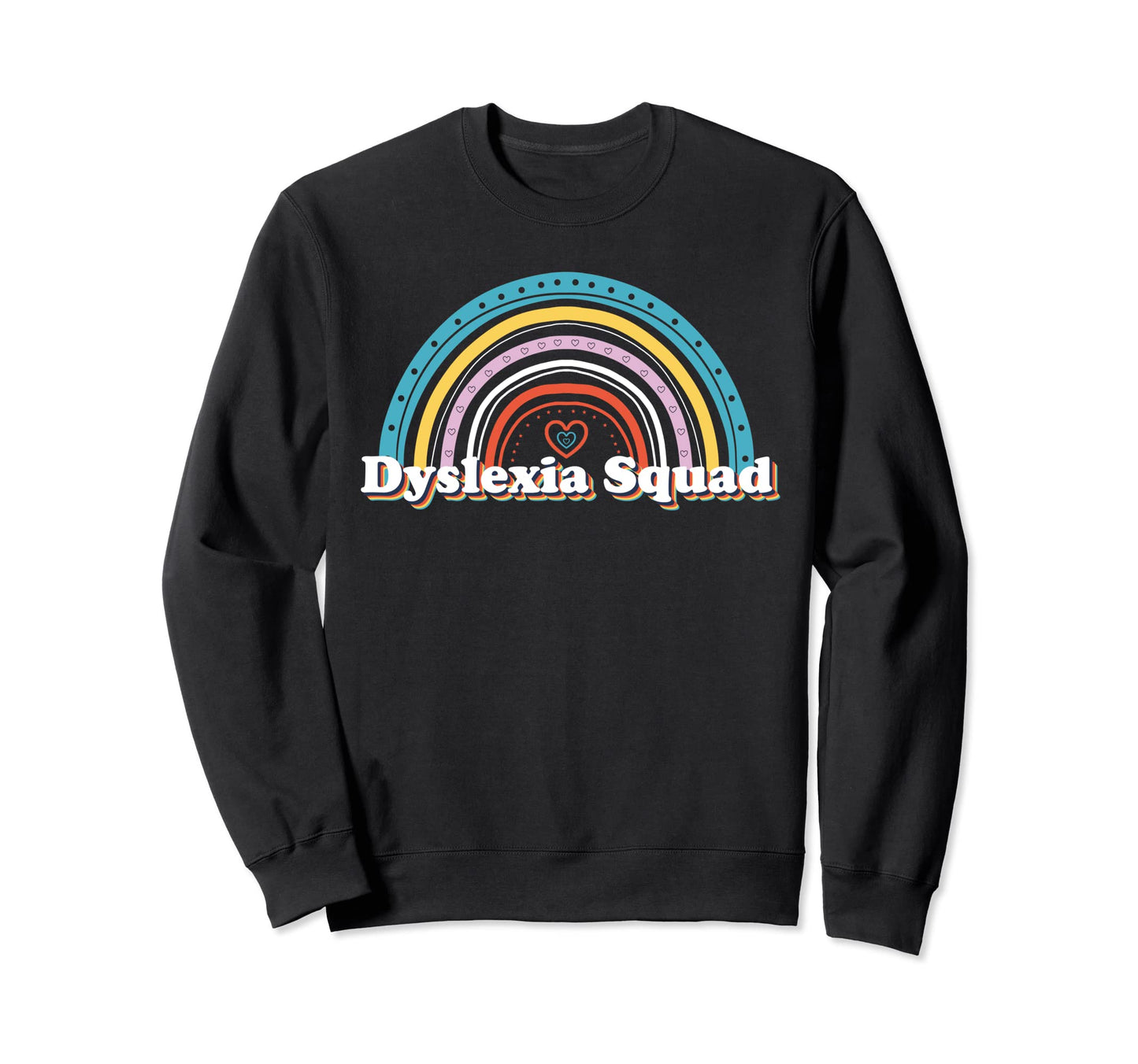 Dyslexia Squad Teacher Therapist Sweatshirt - Custom Art Print for Adults - T-Shirt, Sweatshirt, Hoodie