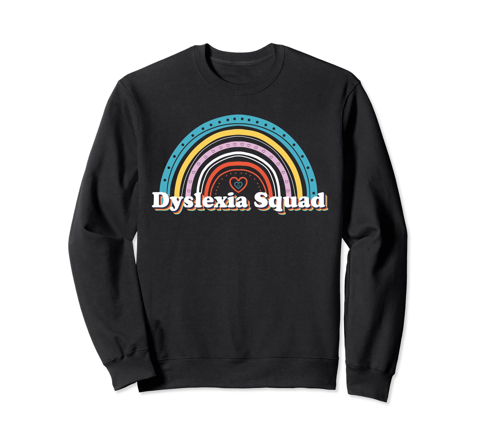 Dyslexia Squad Teacher Therapist Sweatshirt - Custom Art Print for Adults - T-Shirt, Sweatshirt, Hoodie