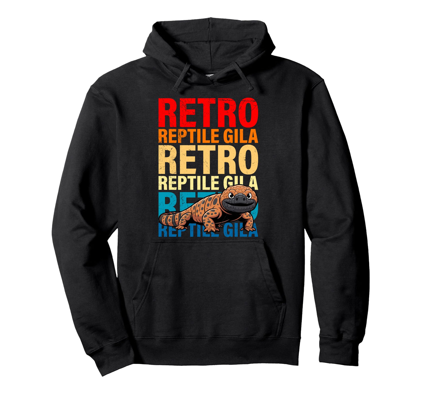 Death Valley Reptile Gila Funny Hoodie - Aesthetic Graphic for Adults - T-Shirt, Sweatshirt, Hoodie