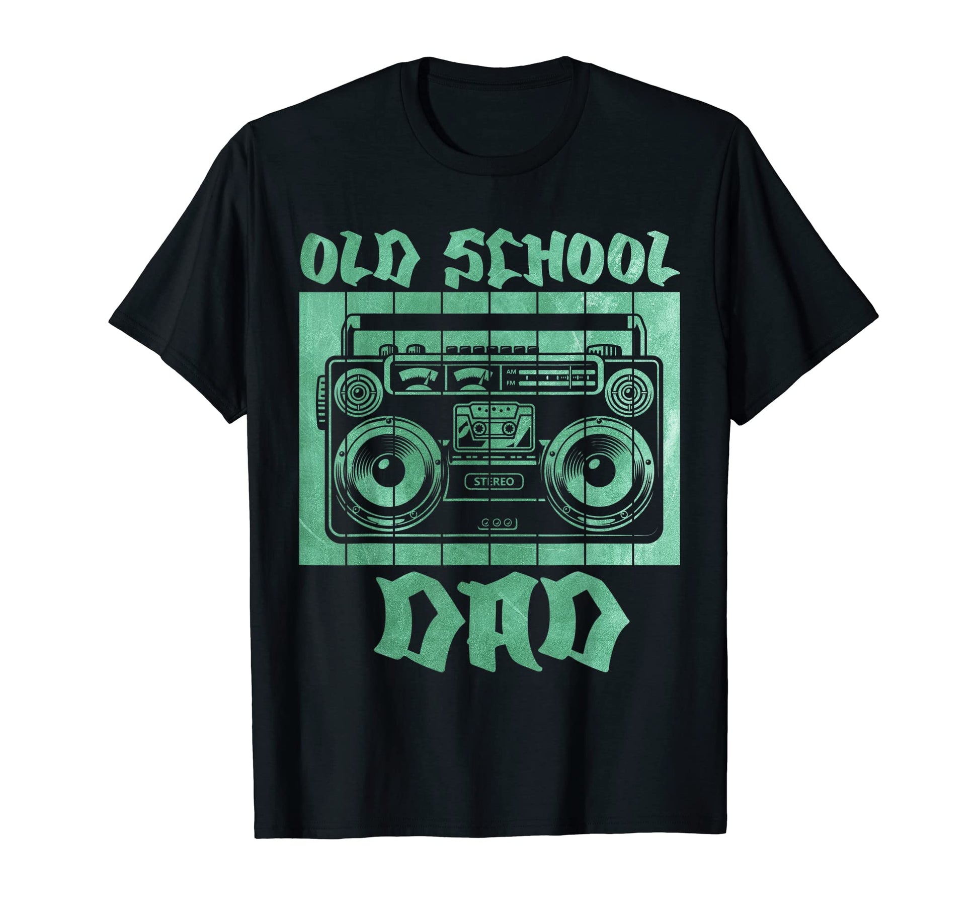 Old School Dad Hip Hop T-Shirt - Custom Art Print Men Women - T-Shirt, Sweatshirt, Hoodie