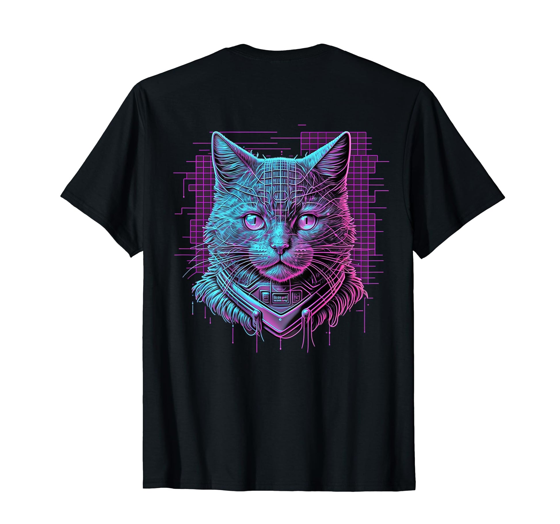 Backprint Futuristic Aesthetic T-Shirt - Minimalist Print Men Women - T-Shirt, Sweatshirt, Hoodie