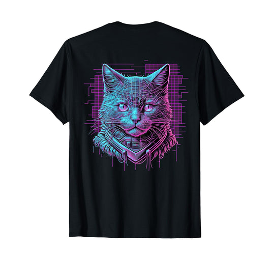 Backprint Futuristic Aesthetic T-Shirt - Minimalist Print Men Women - T-Shirt, Sweatshirt, Hoodie